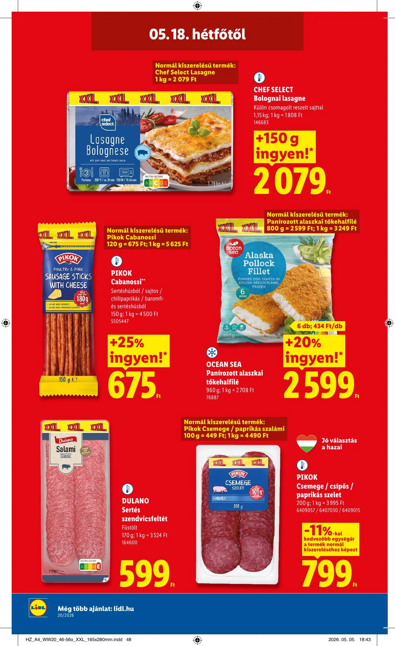Lidl akciós újság 05.14–05.20 – 60. oldal