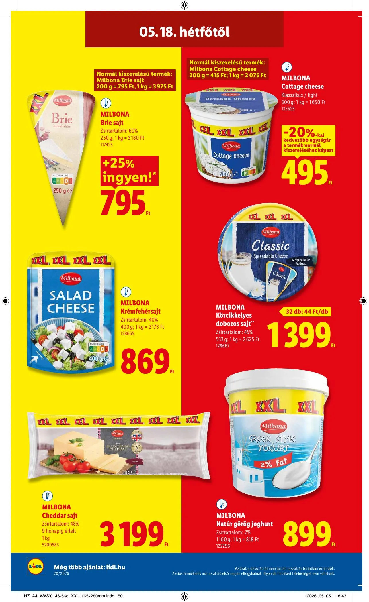 Lidl akciós újság 05.14–05.20 – 62. oldal