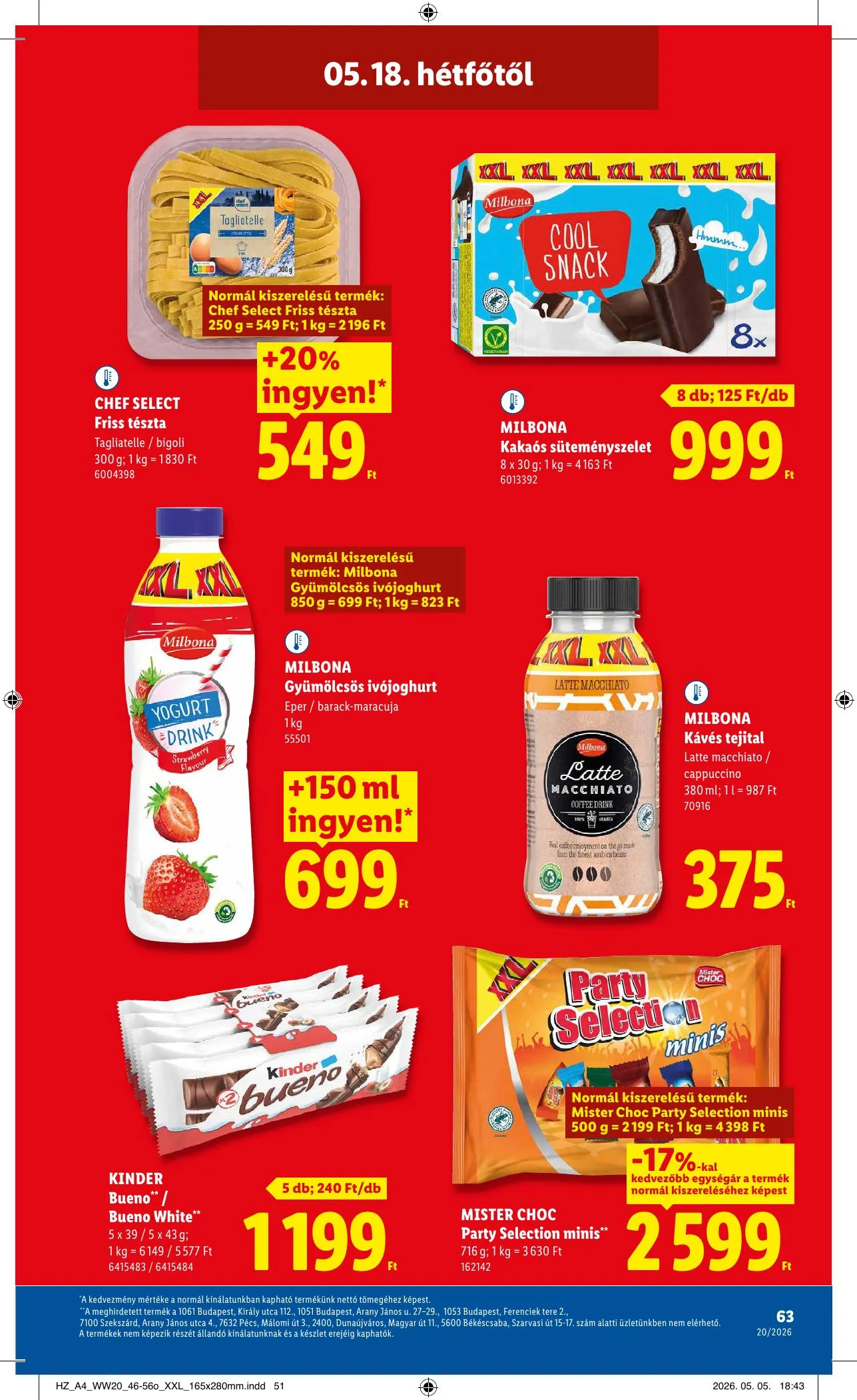 Lidl akciós újság 05.14–05.20 – 63. oldal