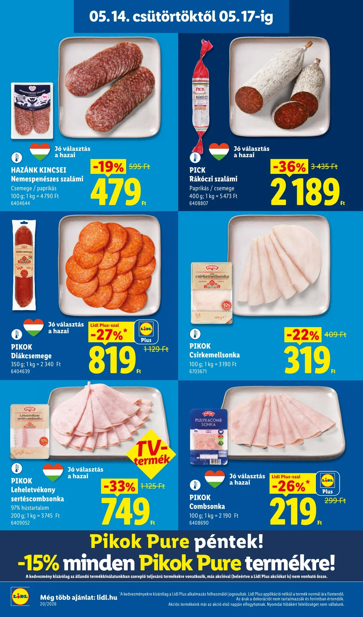 Lidl akciós újság 05.14–05.20 – 8. oldal