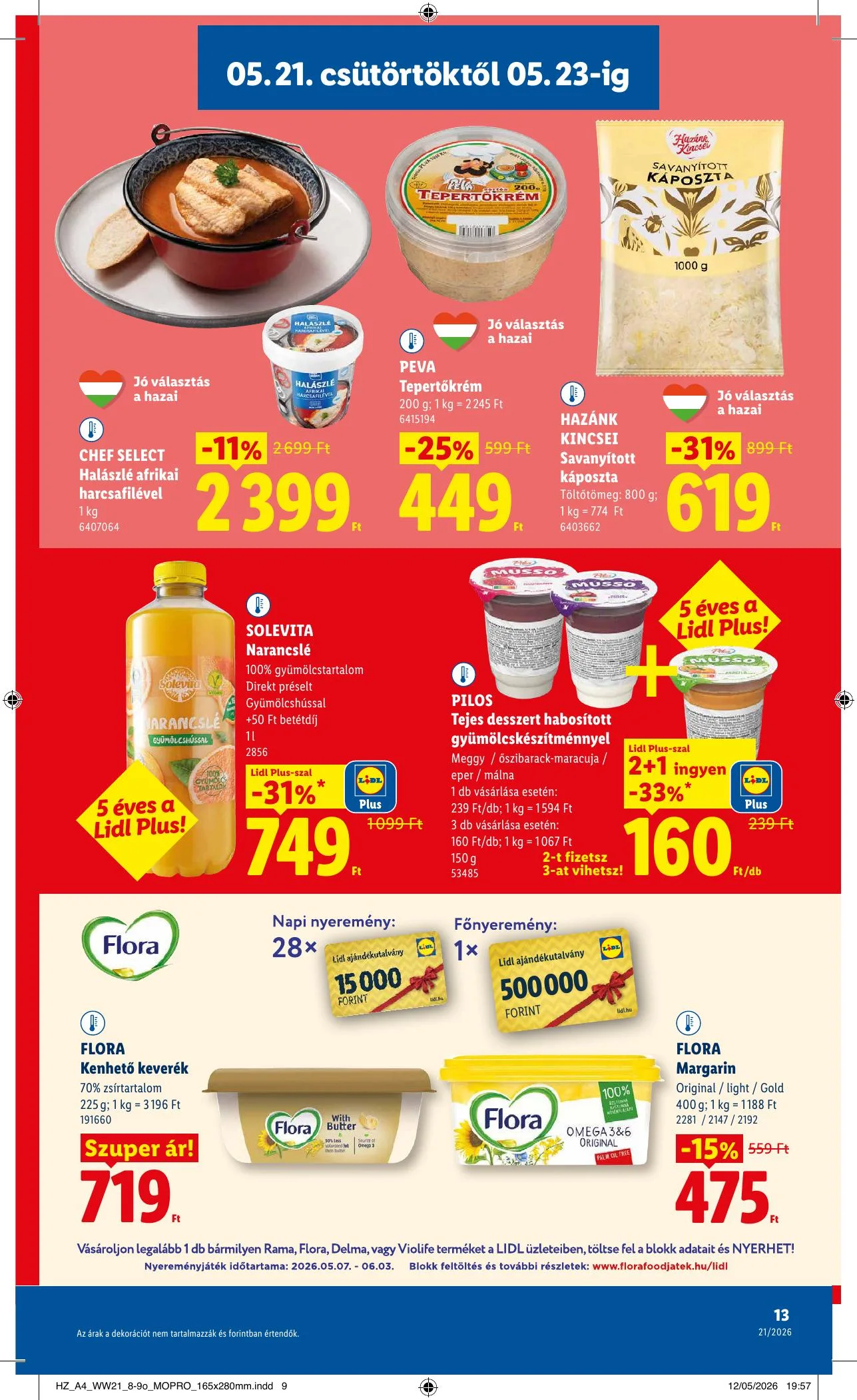 Lidl akciós újság 05.21–05.27 – 13. oldal