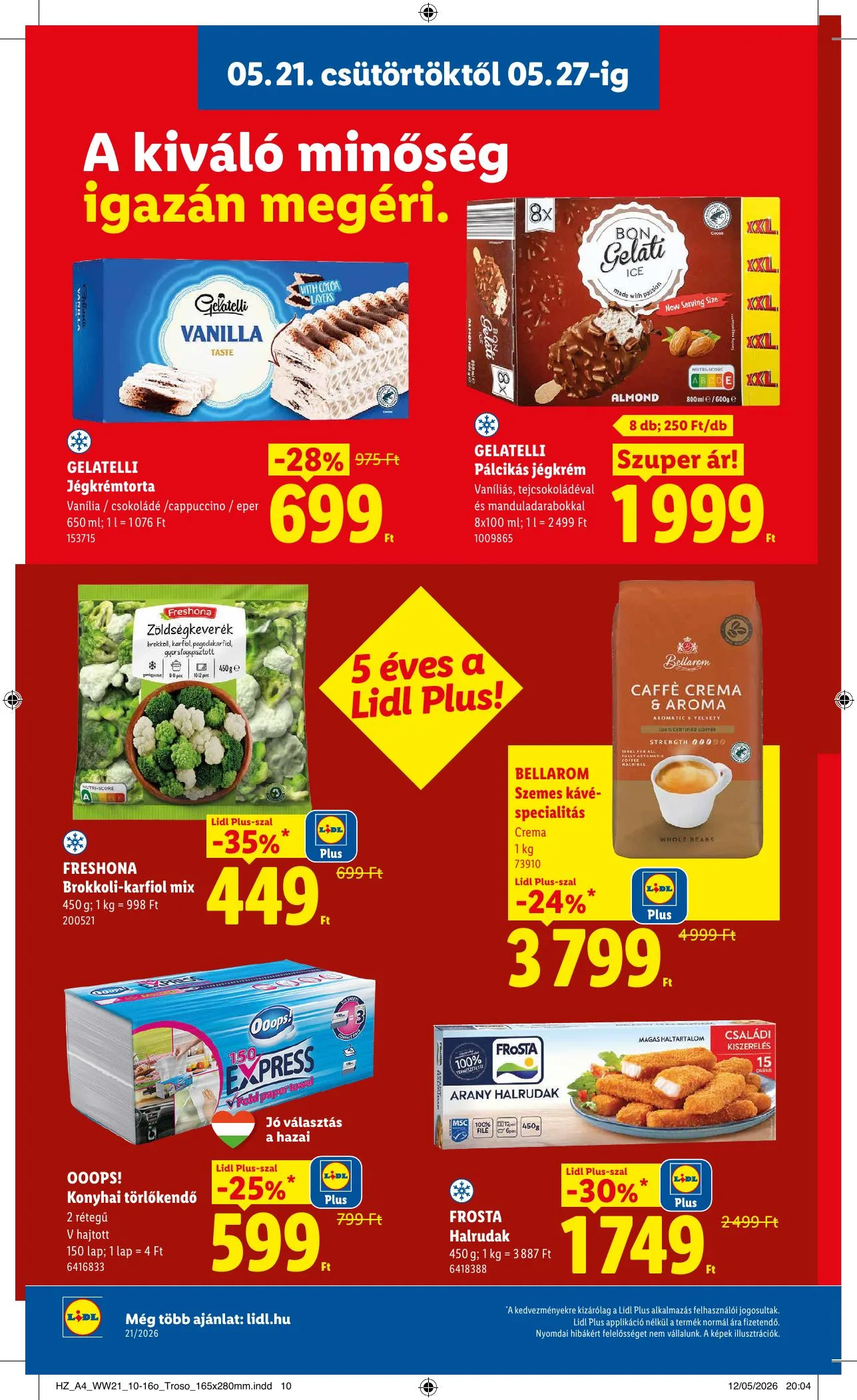Lidl akciós újság 05.21–05.27 – 14. oldal