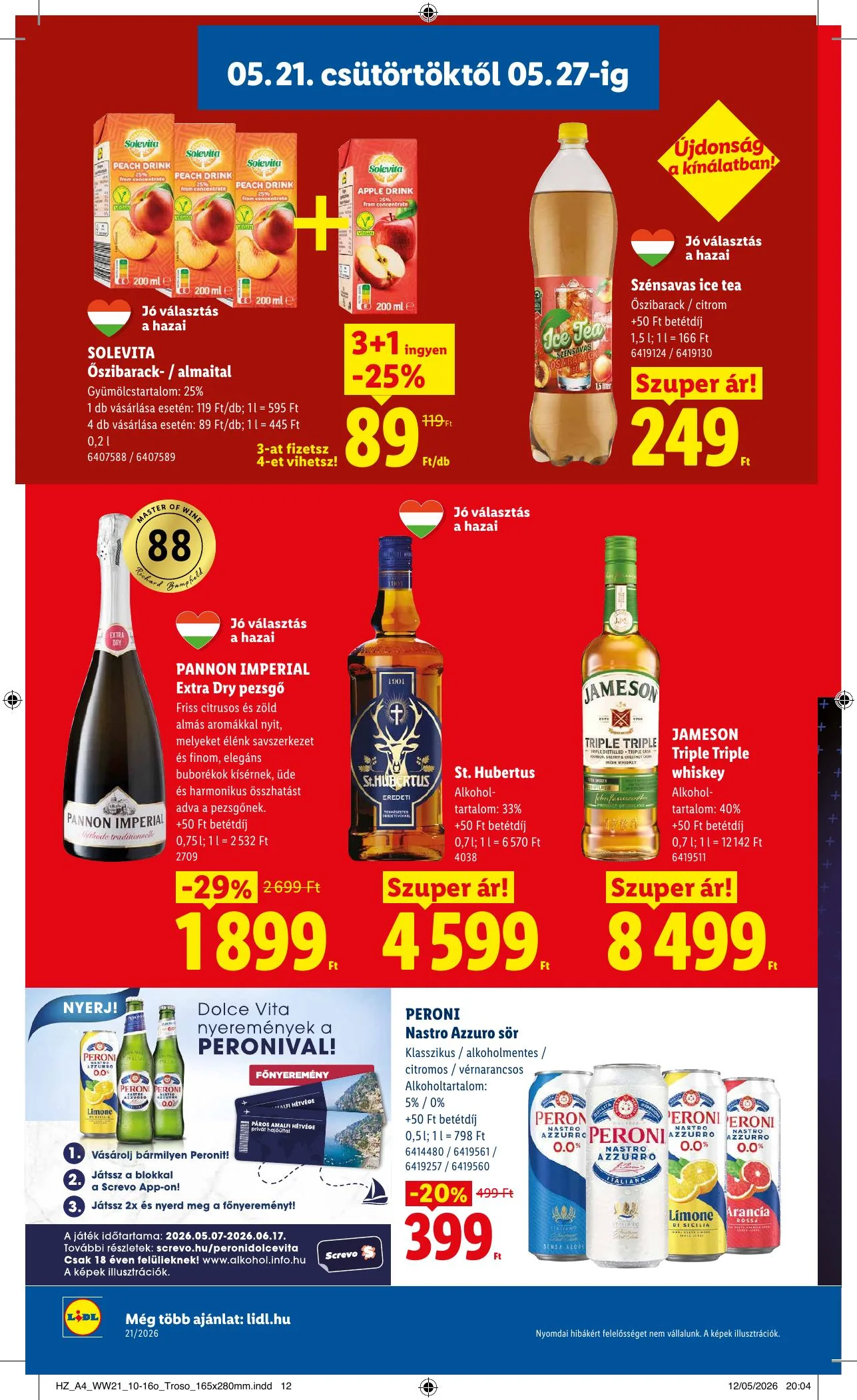 Lidl akciós újság 05.21–05.27 – 16. oldal