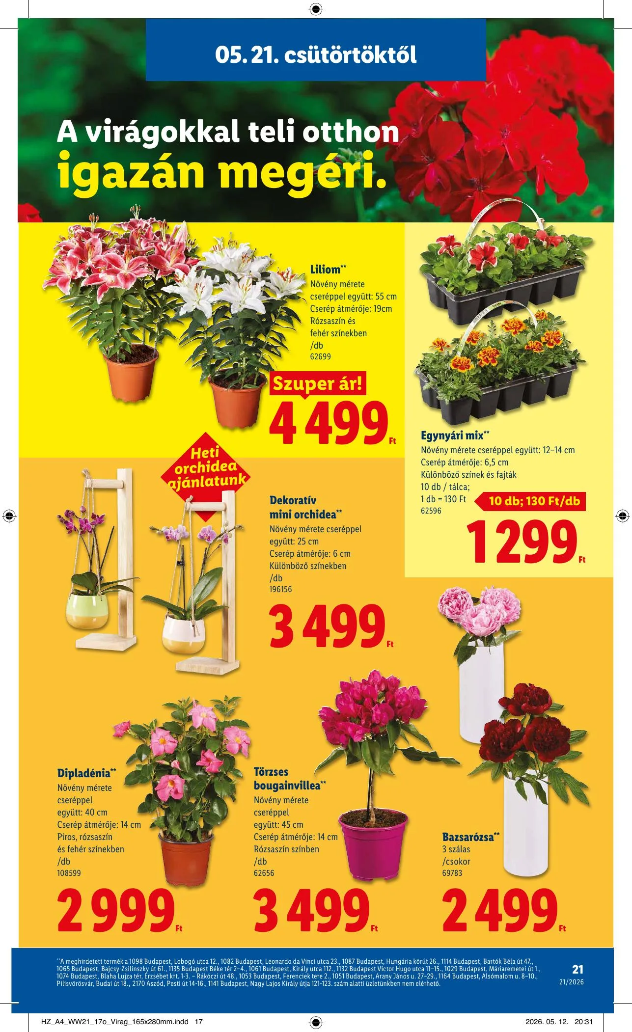 Lidl akciós újság 05.21–05.27 – 21. oldal