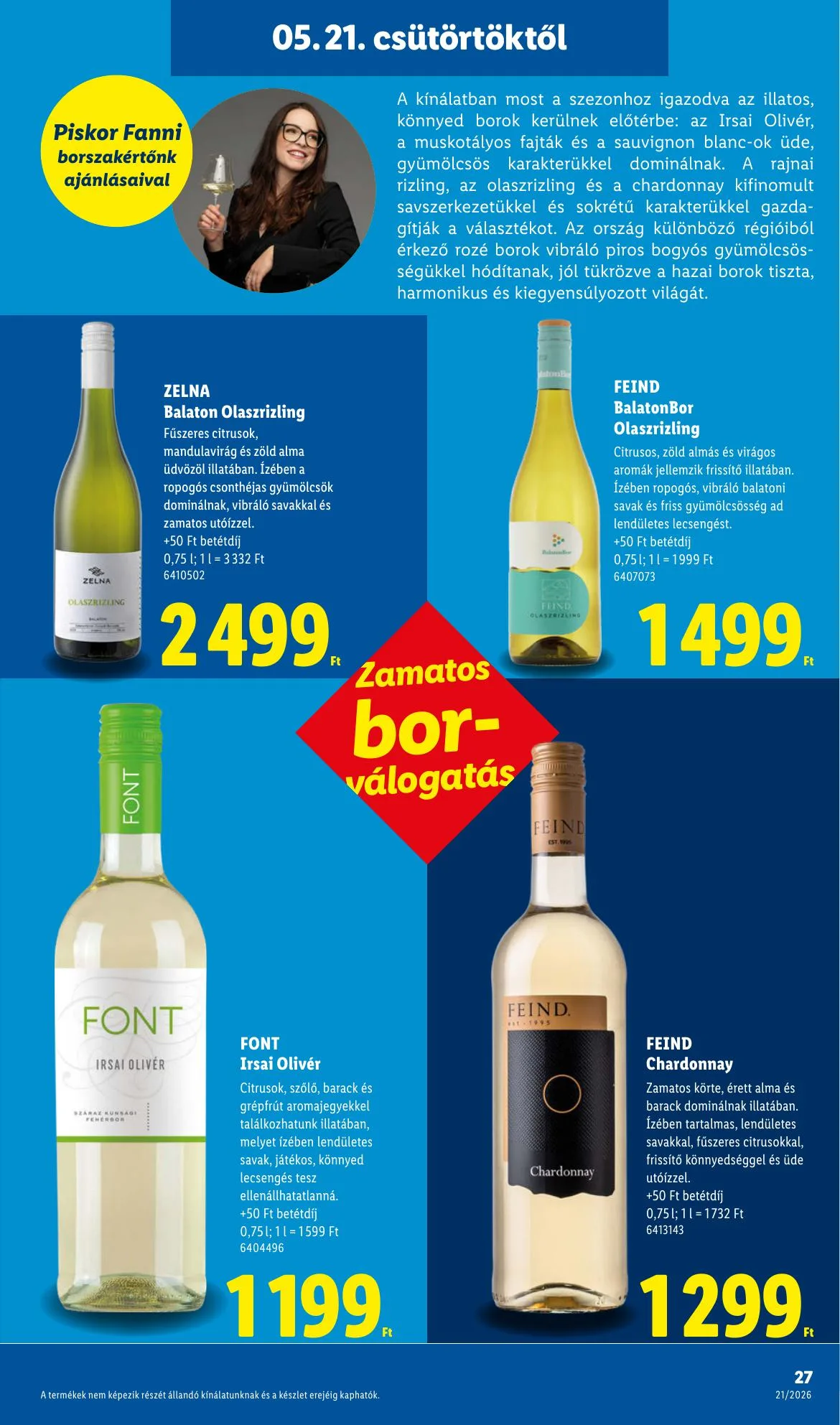 Lidl akciós újság 05.21–05.27 – 27. oldal