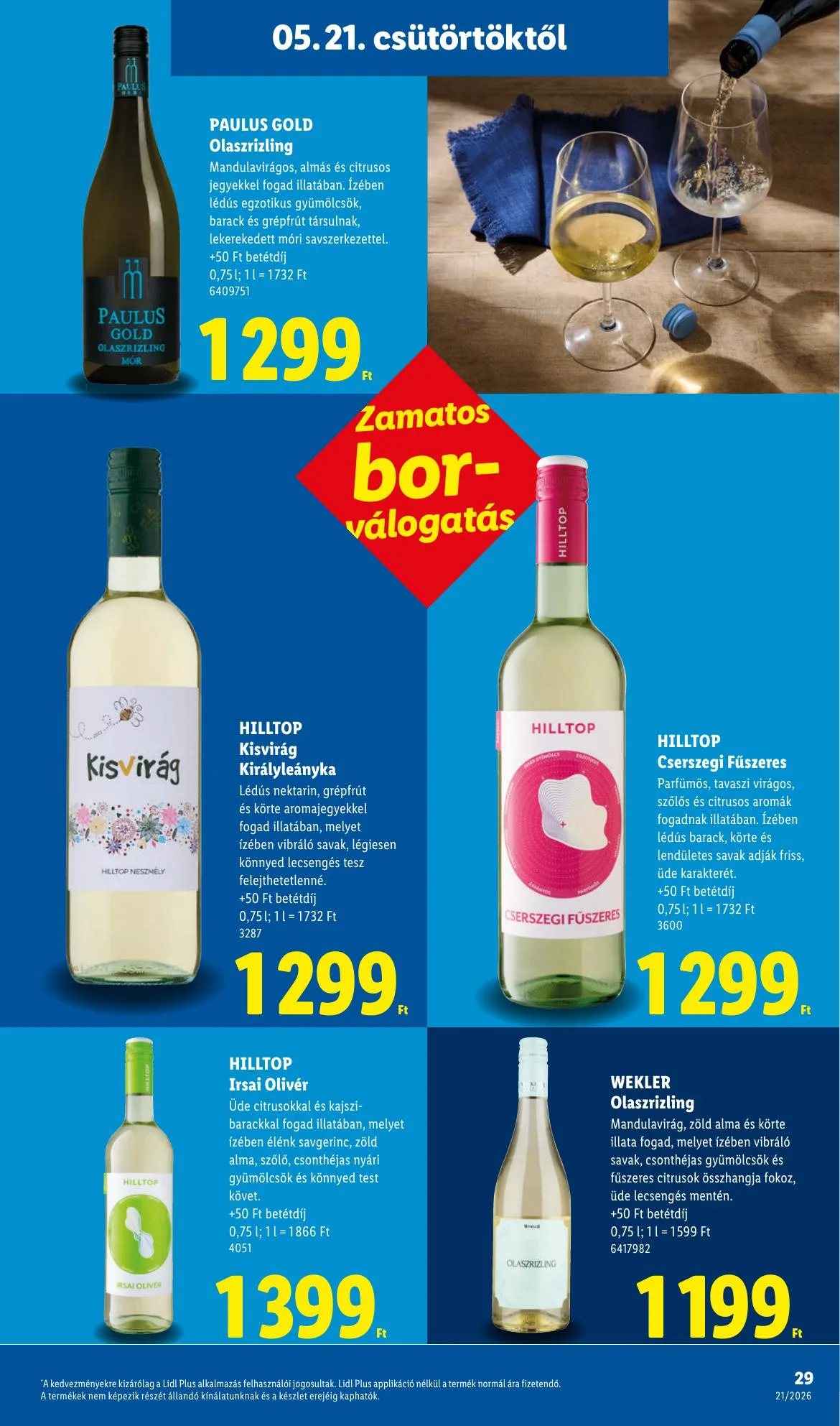 Lidl akciós újság 05.21–05.27 – 29. oldal