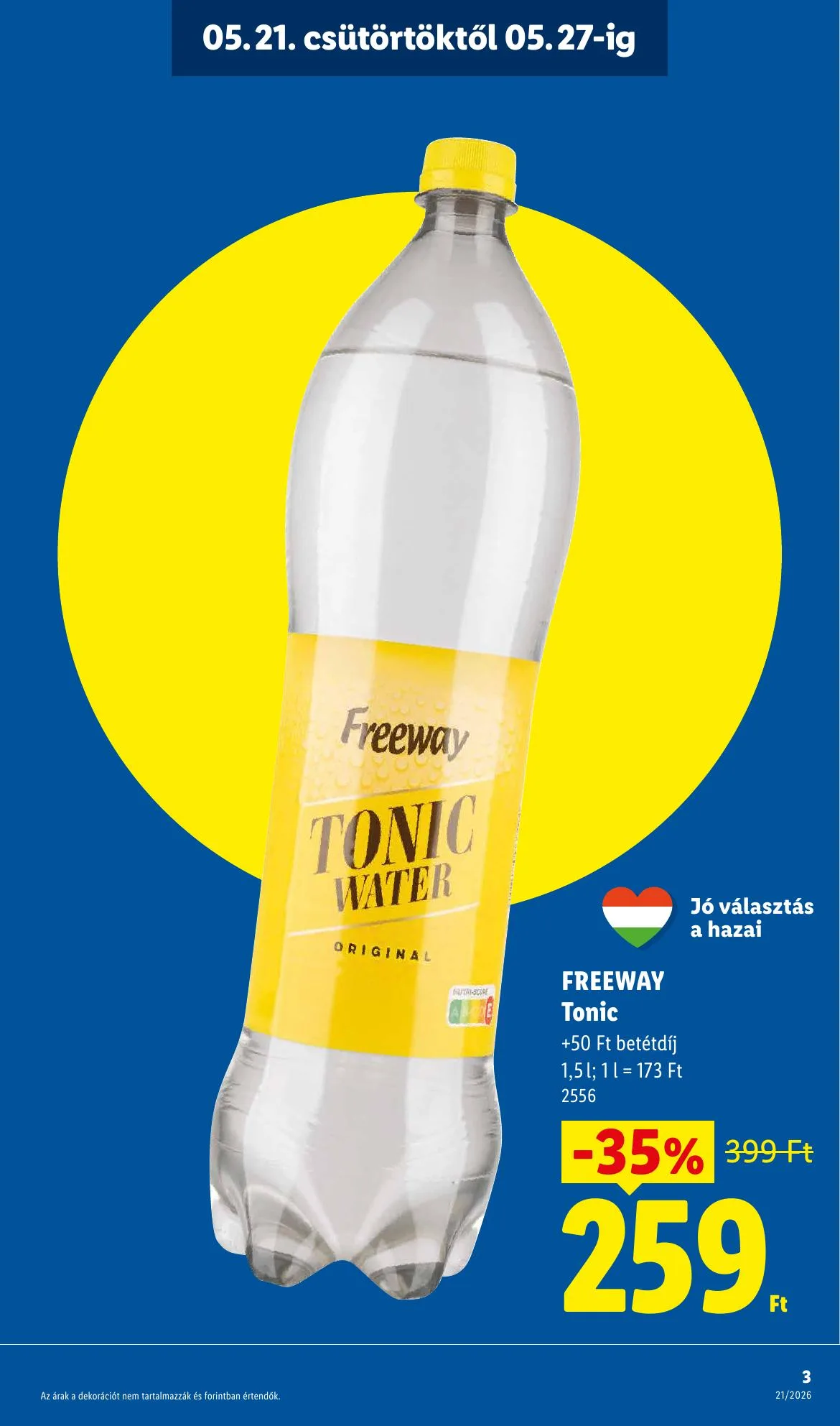 Lidl akciós újság 05.21–05.27 – 3. oldal