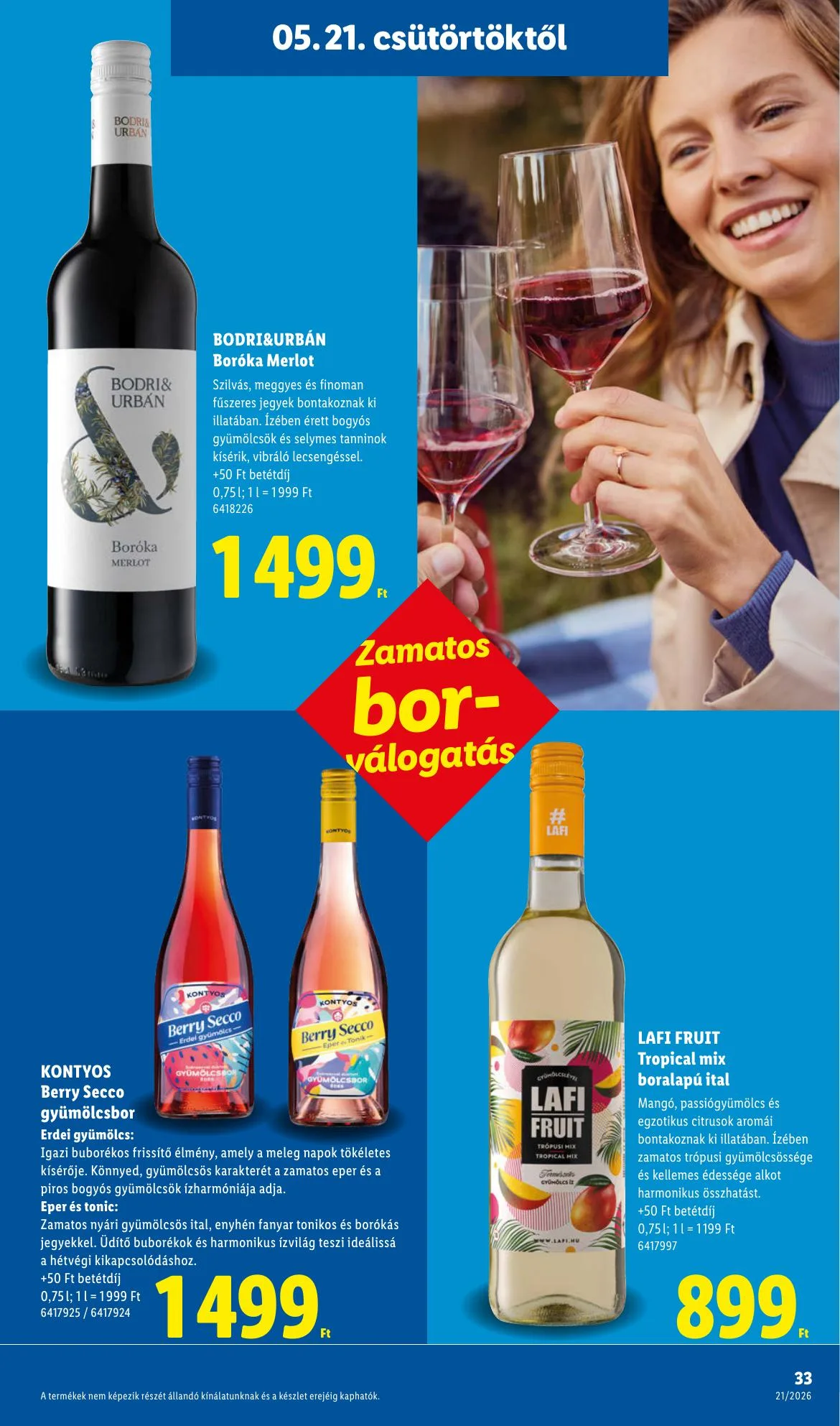 Lidl akciós újság 05.21–05.27 – 33. oldal