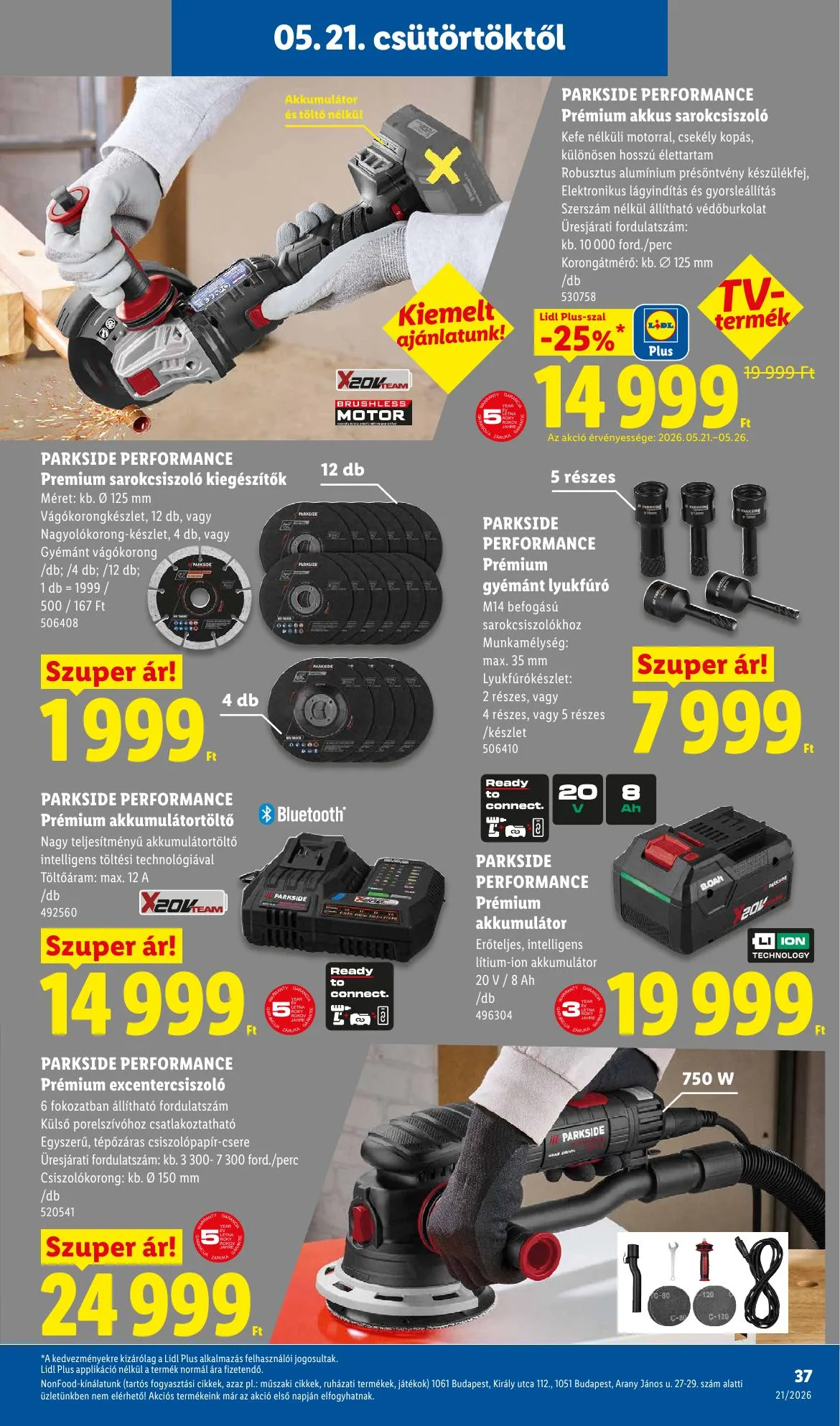 Lidl akciós újság 05.21–05.27 – 37. oldal