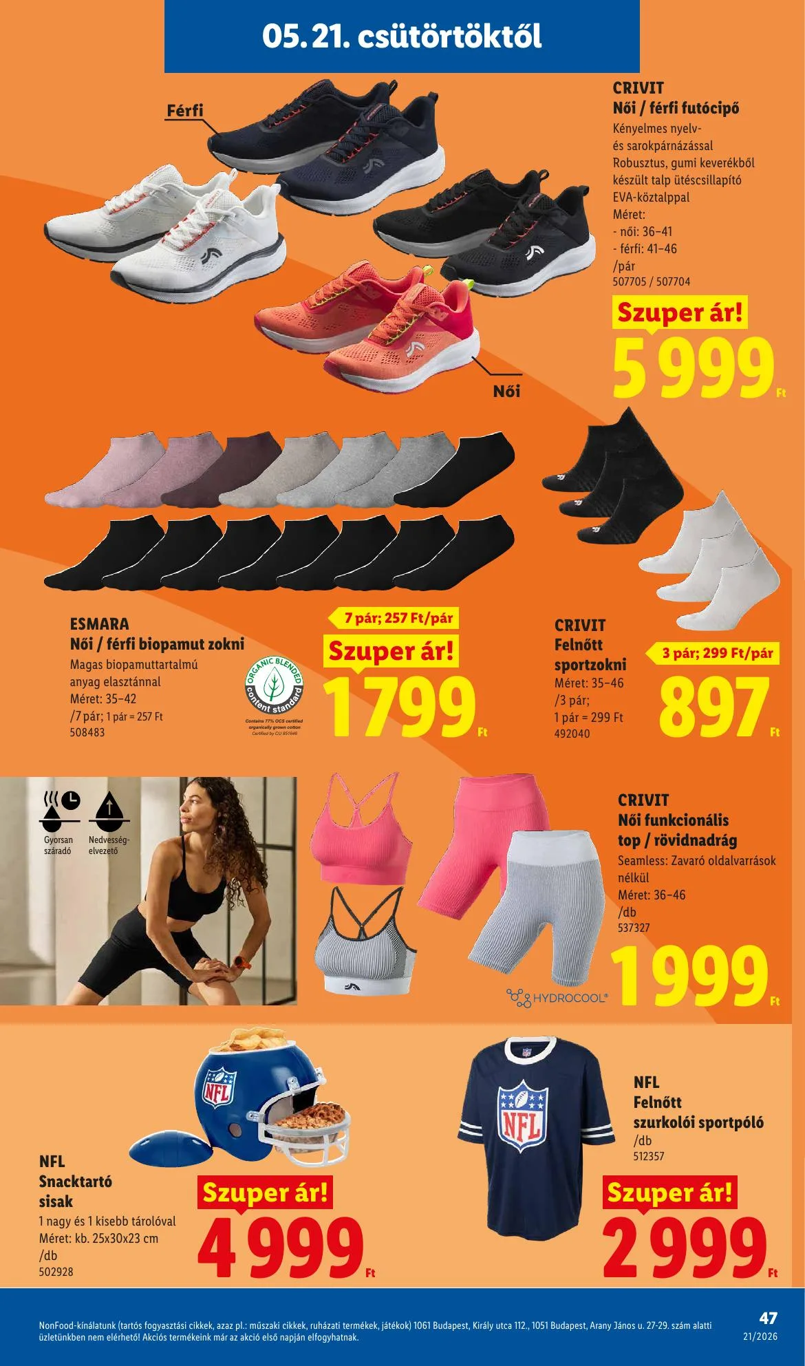 Lidl akciós újság 05.21–05.27 – 47. oldal