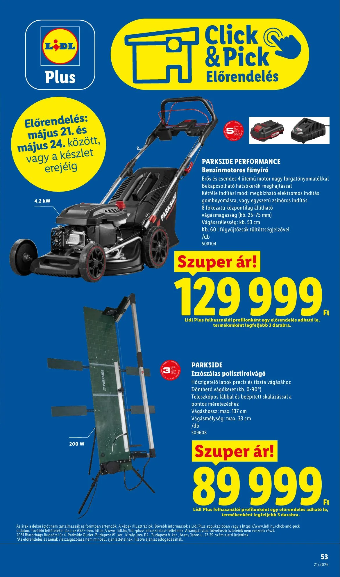 Lidl akciós újság 05.21–05.27 – 53. oldal