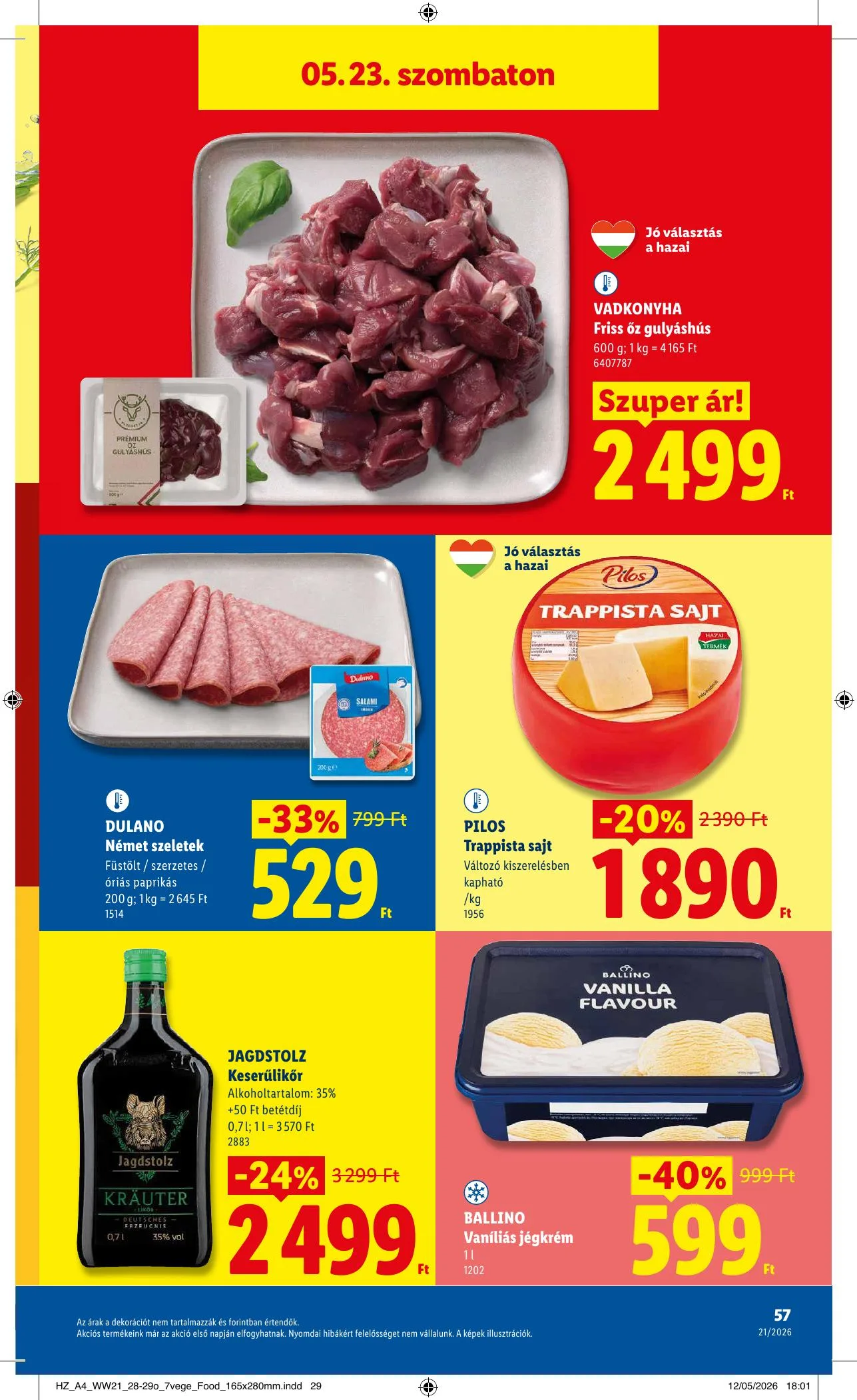 Lidl akciós újság 05.21–05.27 – 57. oldal