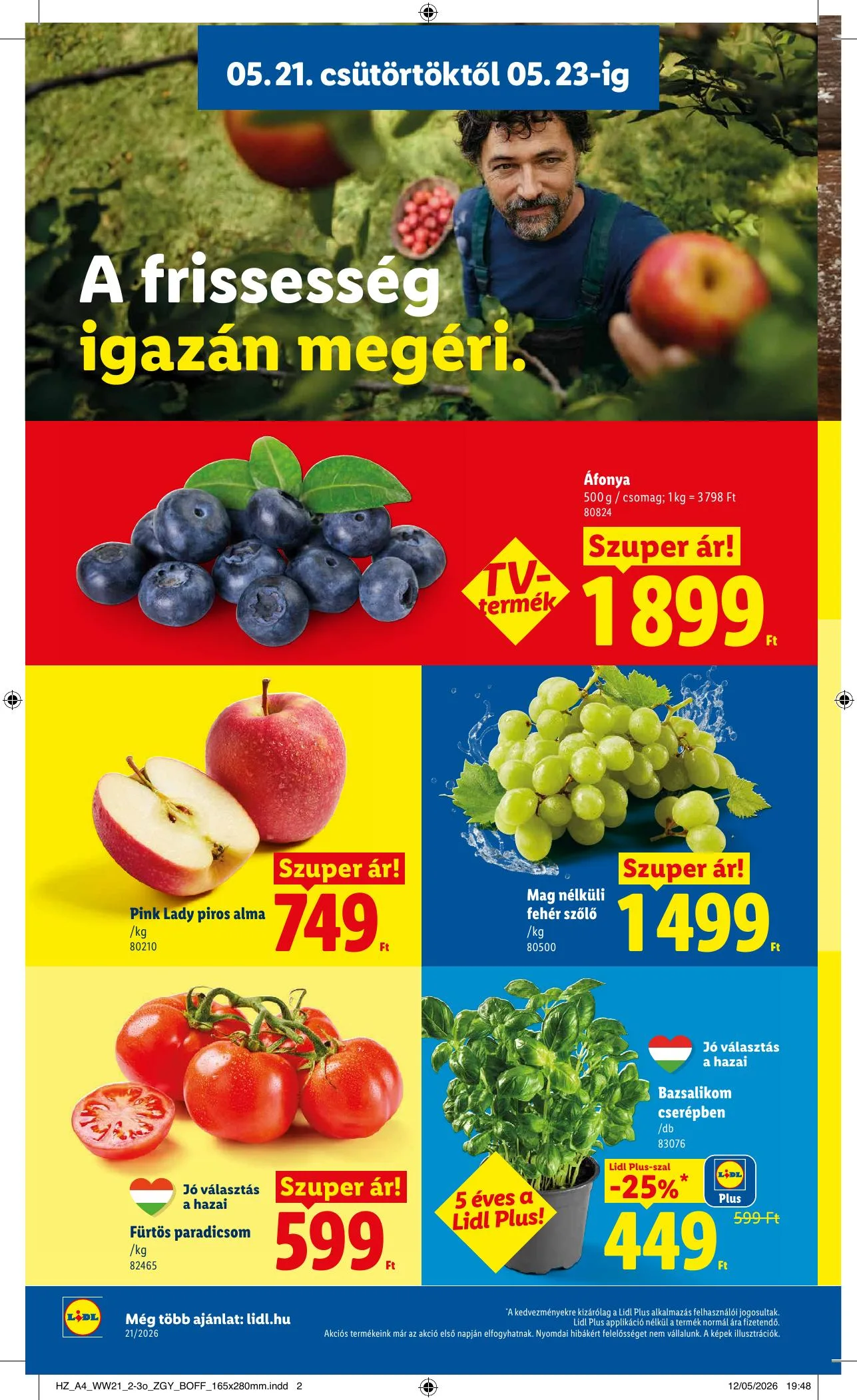 Lidl akciós újság 05.21–05.27 – 6. oldal