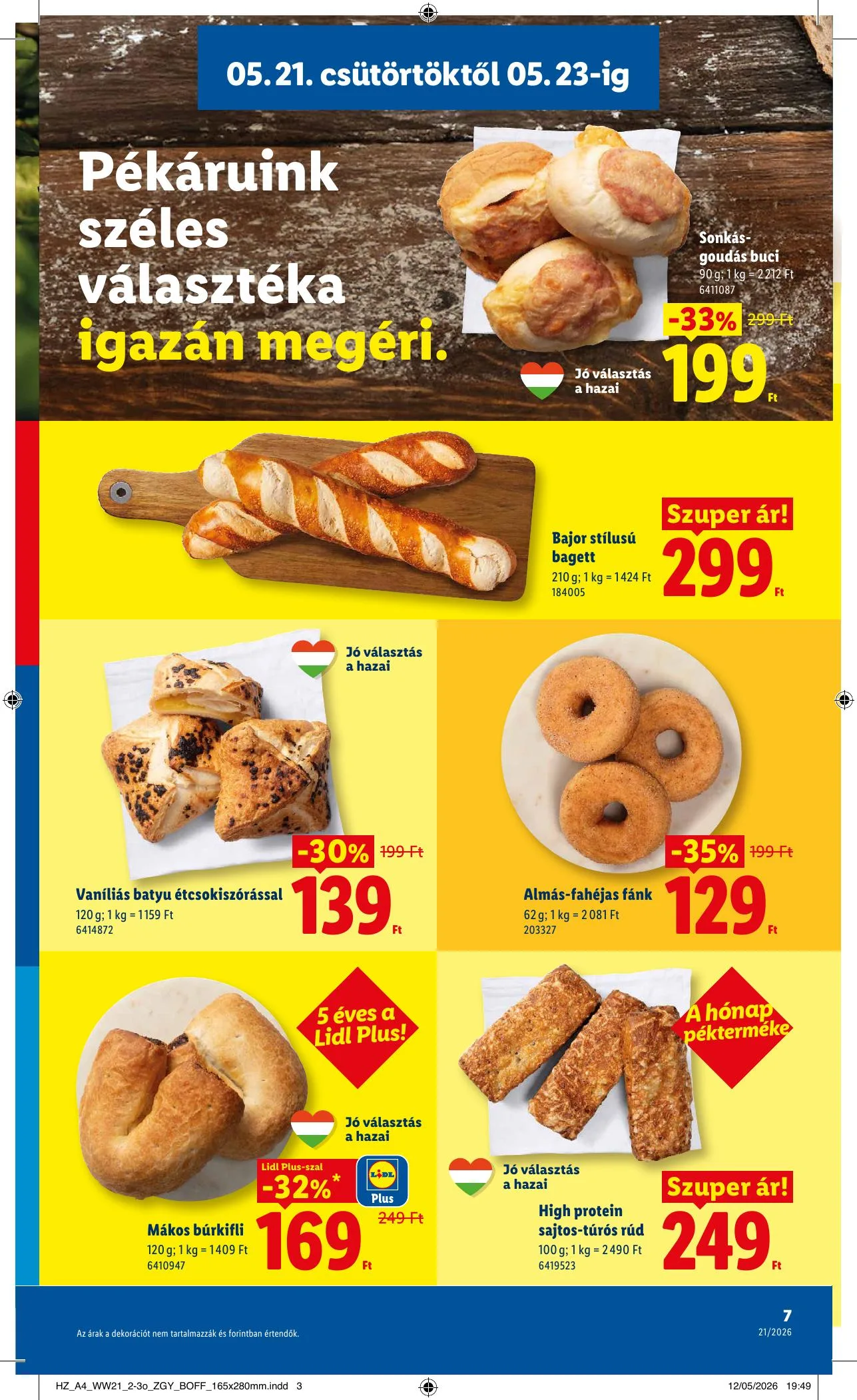 Lidl akciós újság 05.21–05.27 – 7. oldal