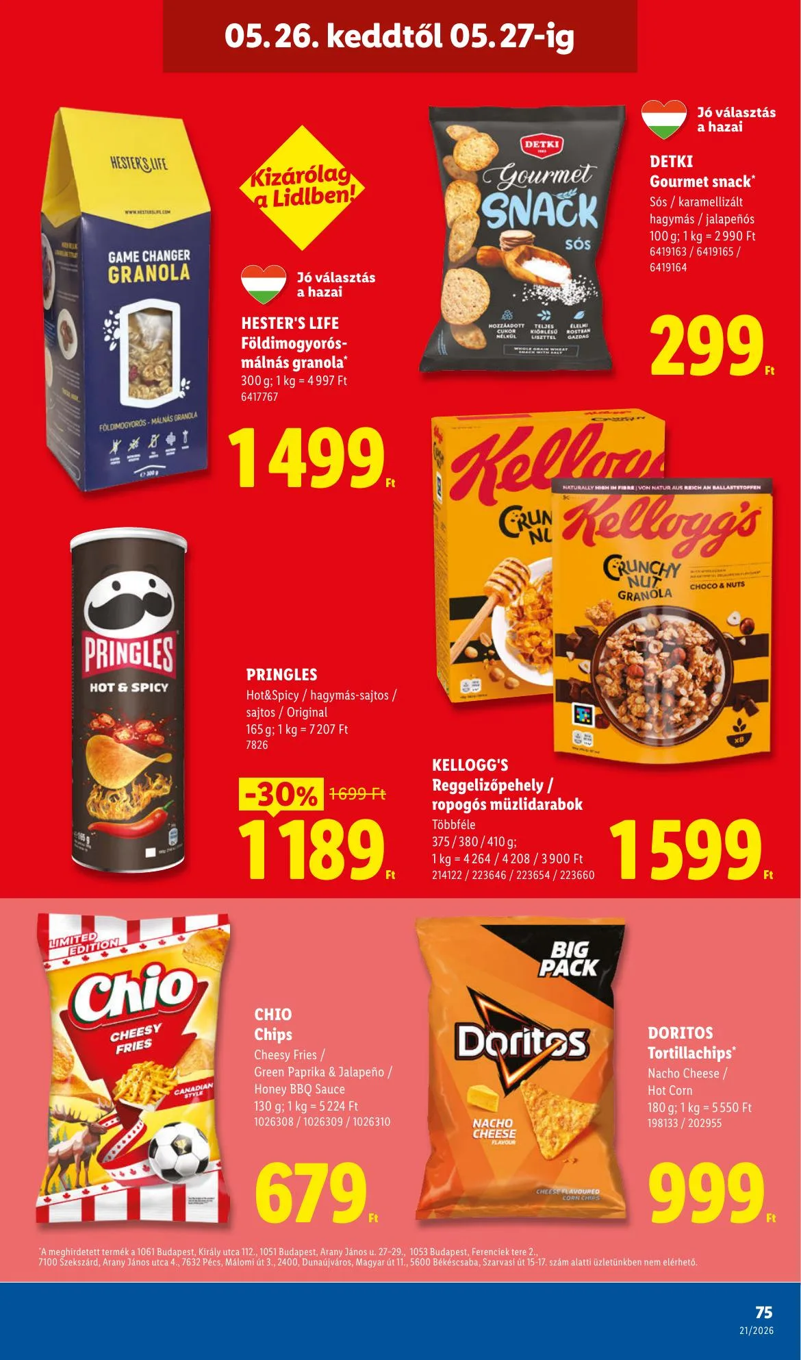 Lidl akciós újság 05.21–05.27 – 75. oldal