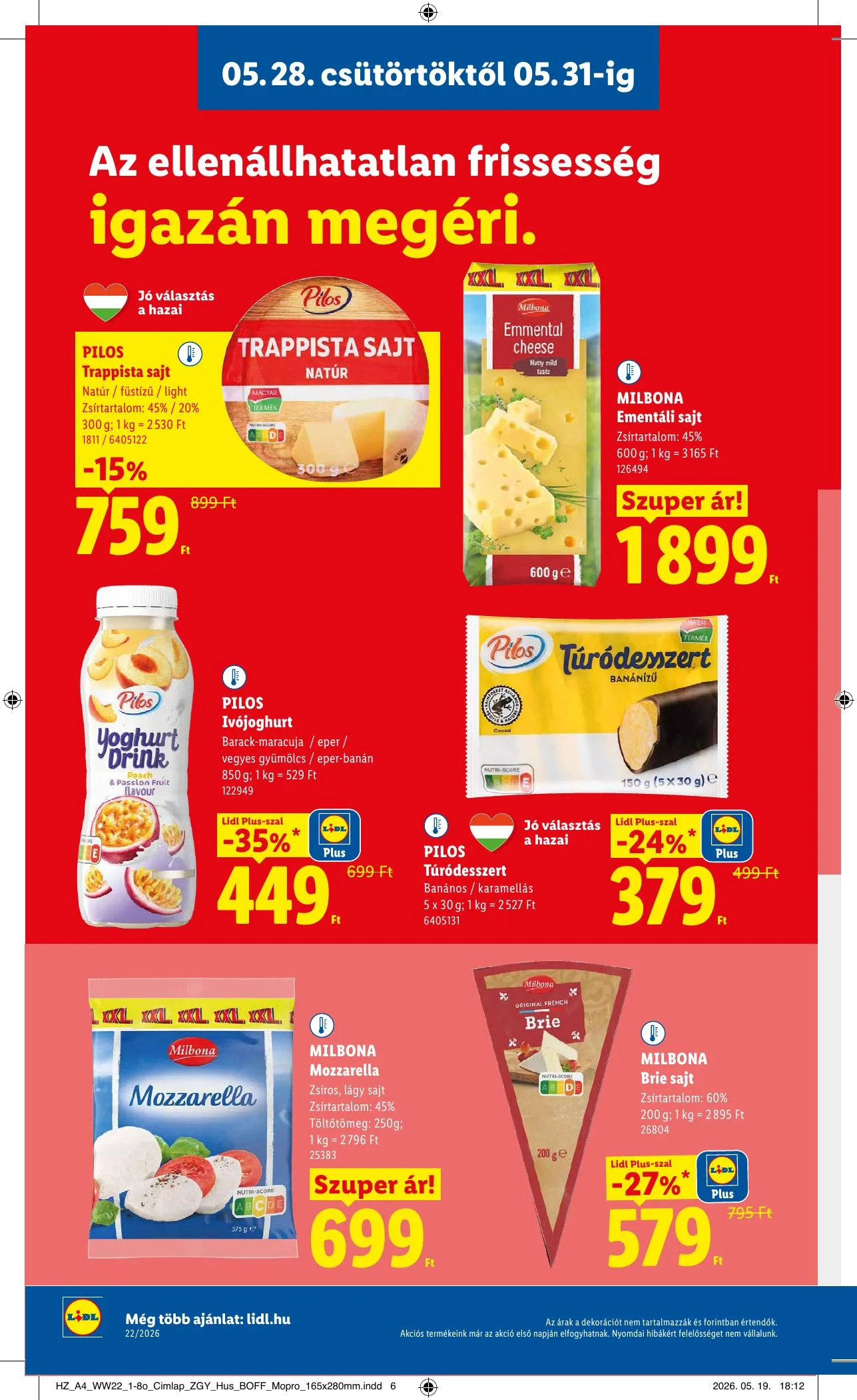 Lidl akciós újság 05.28–06.03 – 10. oldal