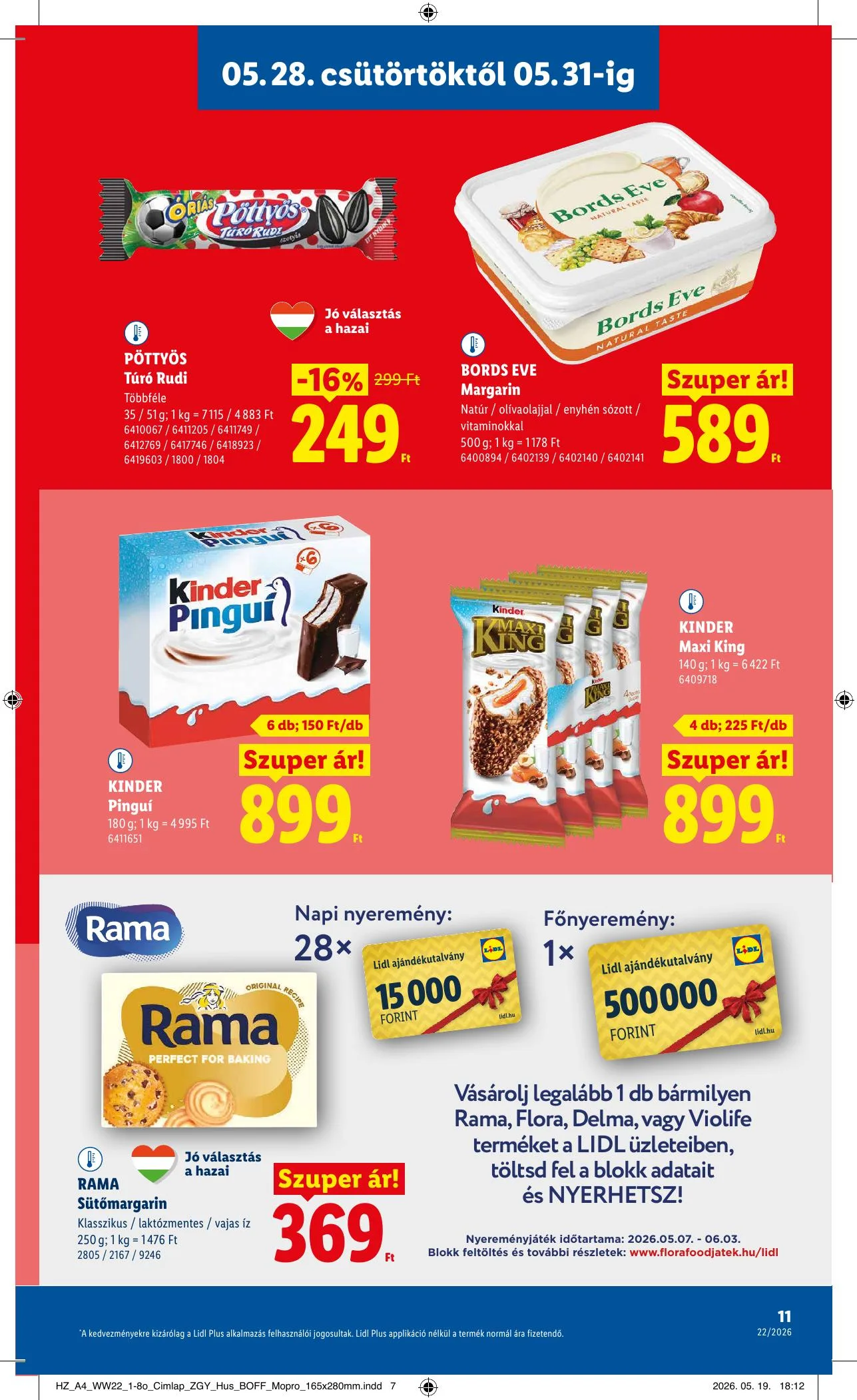 Lidl akciós újság 05.28–06.03 – 11. oldal
