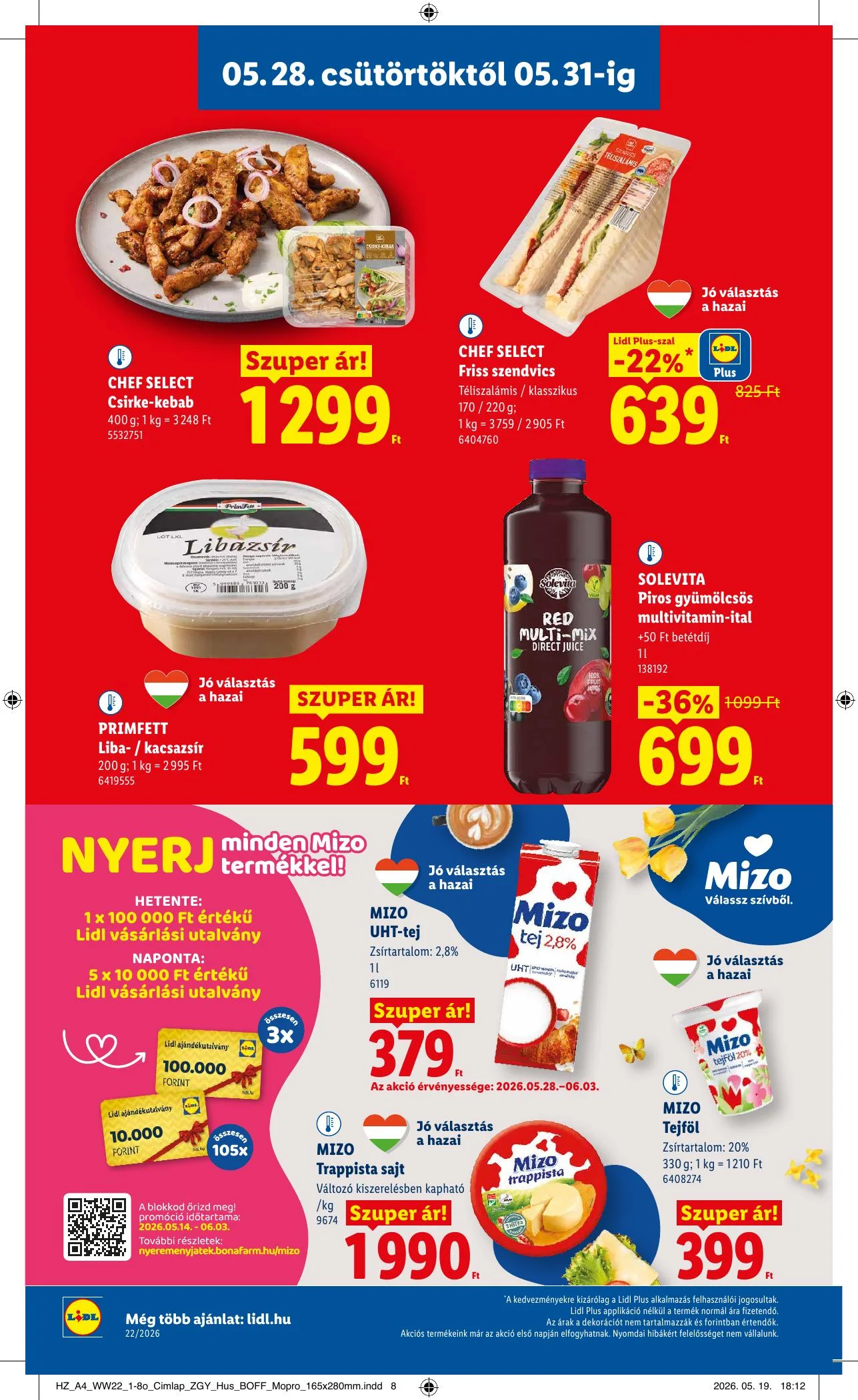 Lidl akciós újság 05.28–06.03 – 12. oldal