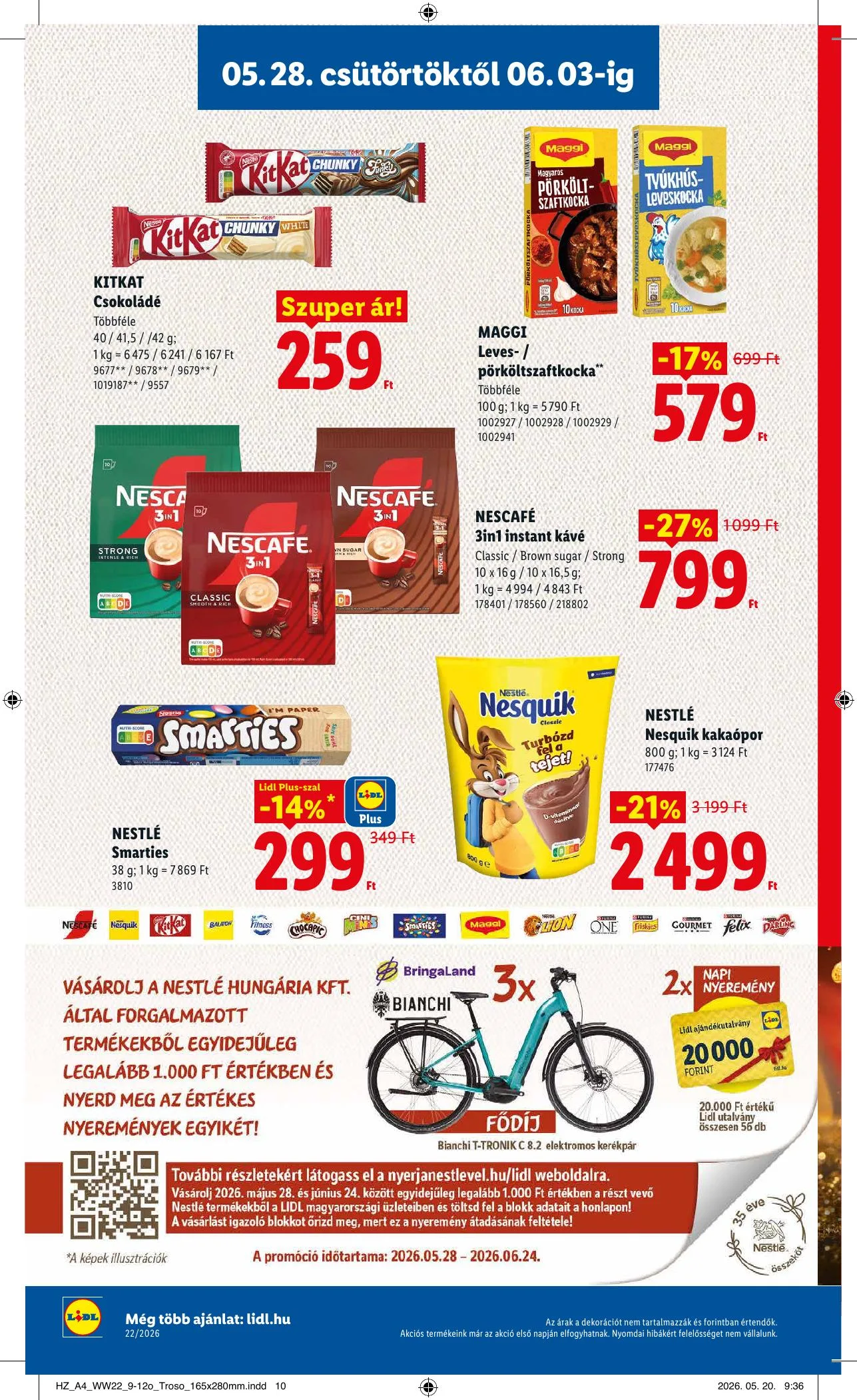 Lidl akciós újság 05.28–06.03 – 14. oldal