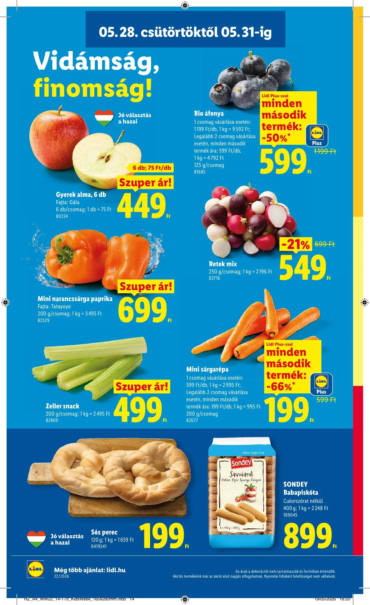 Lidl akciós újság 05.28–06.03 – 20. oldal