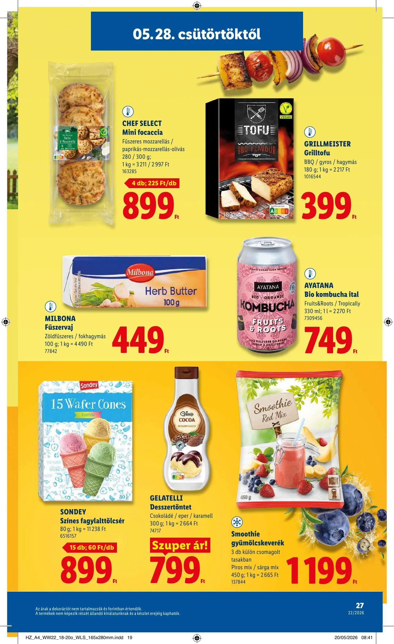 Lidl akciós újság 05.28–06.03 – 27. oldal