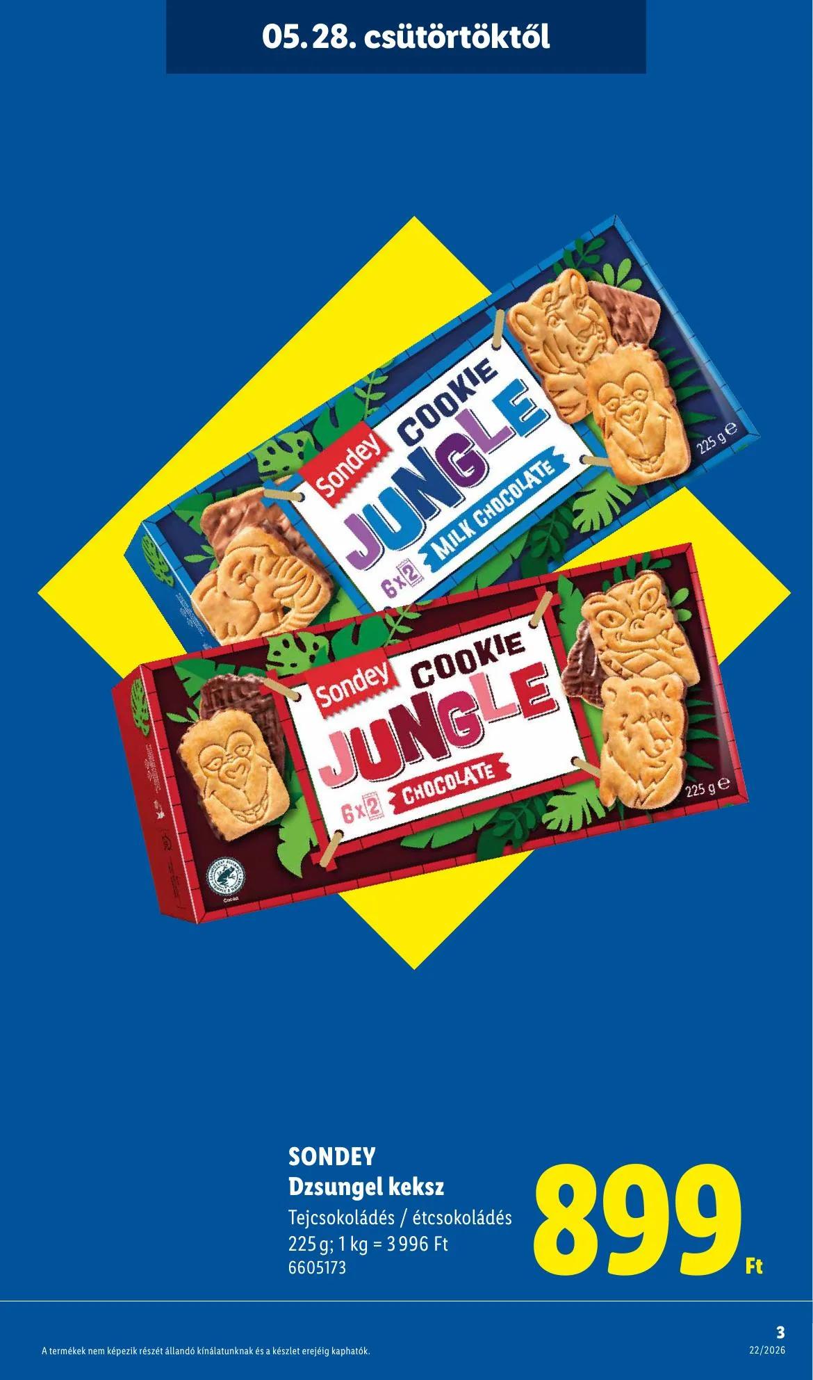 Lidl akciós újság 05.28–06.03 – 3. oldal