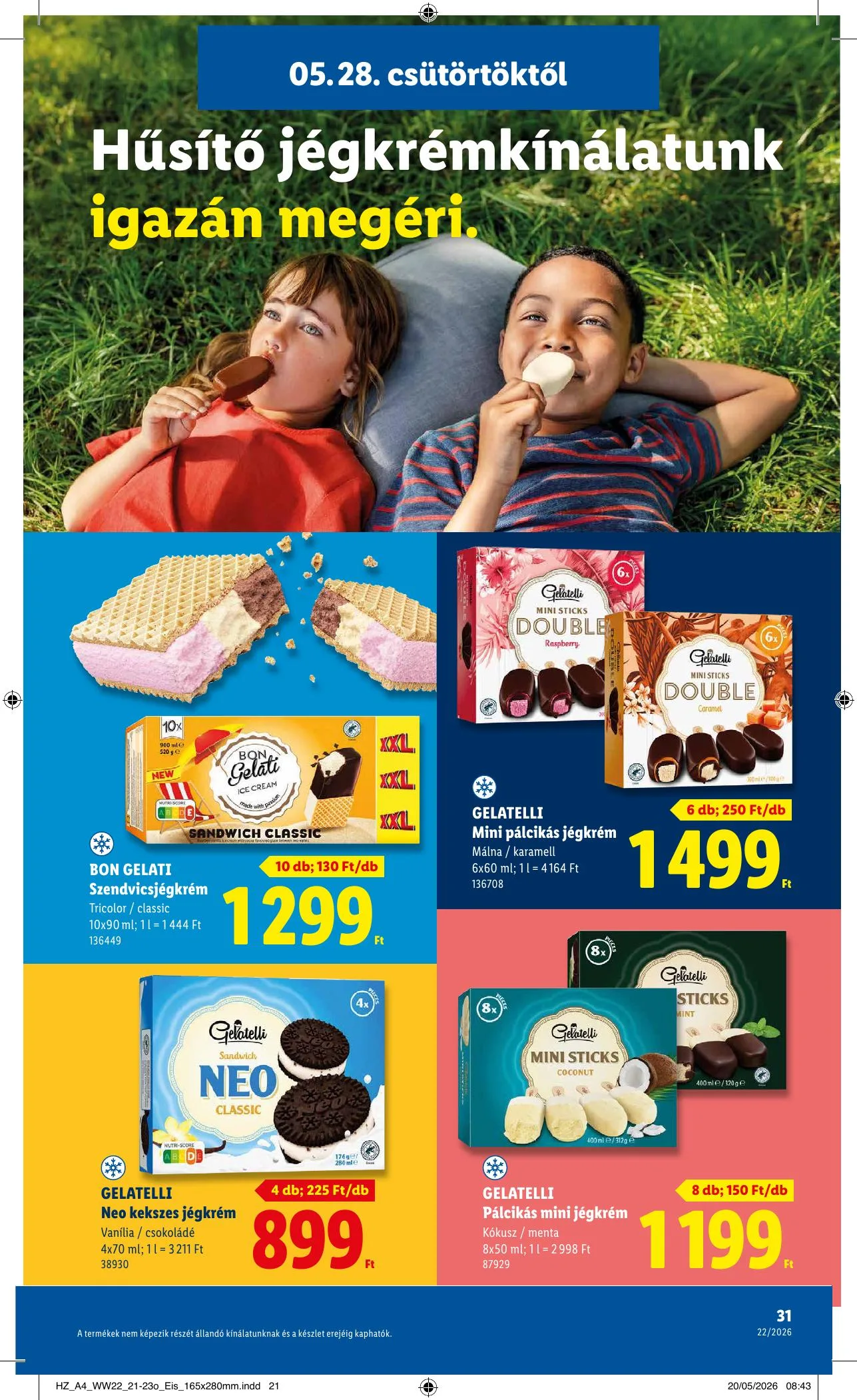 Lidl akciós újság 05.28–06.03 – 31. oldal