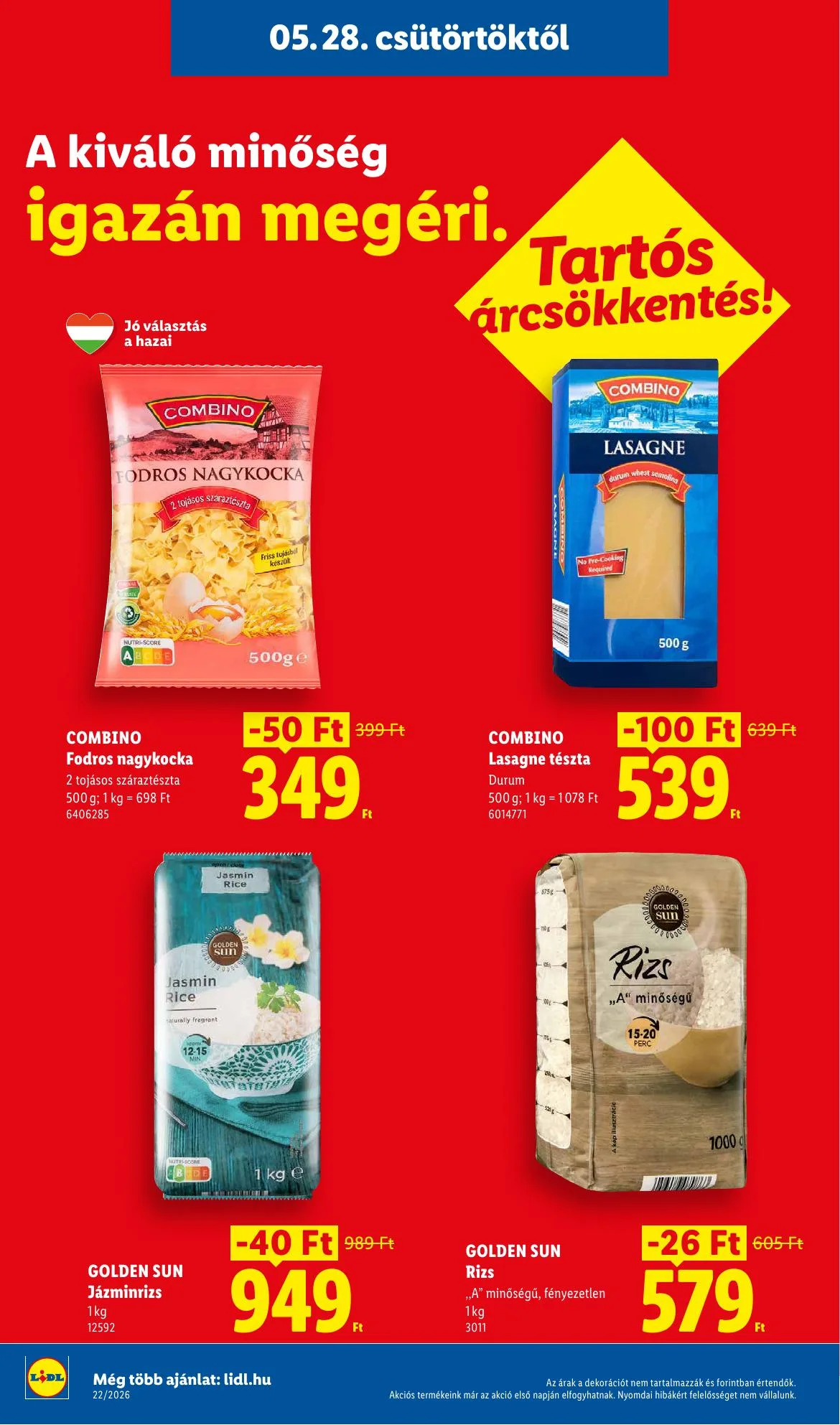 Lidl akciós újság 05.28–06.03 – 4. oldal