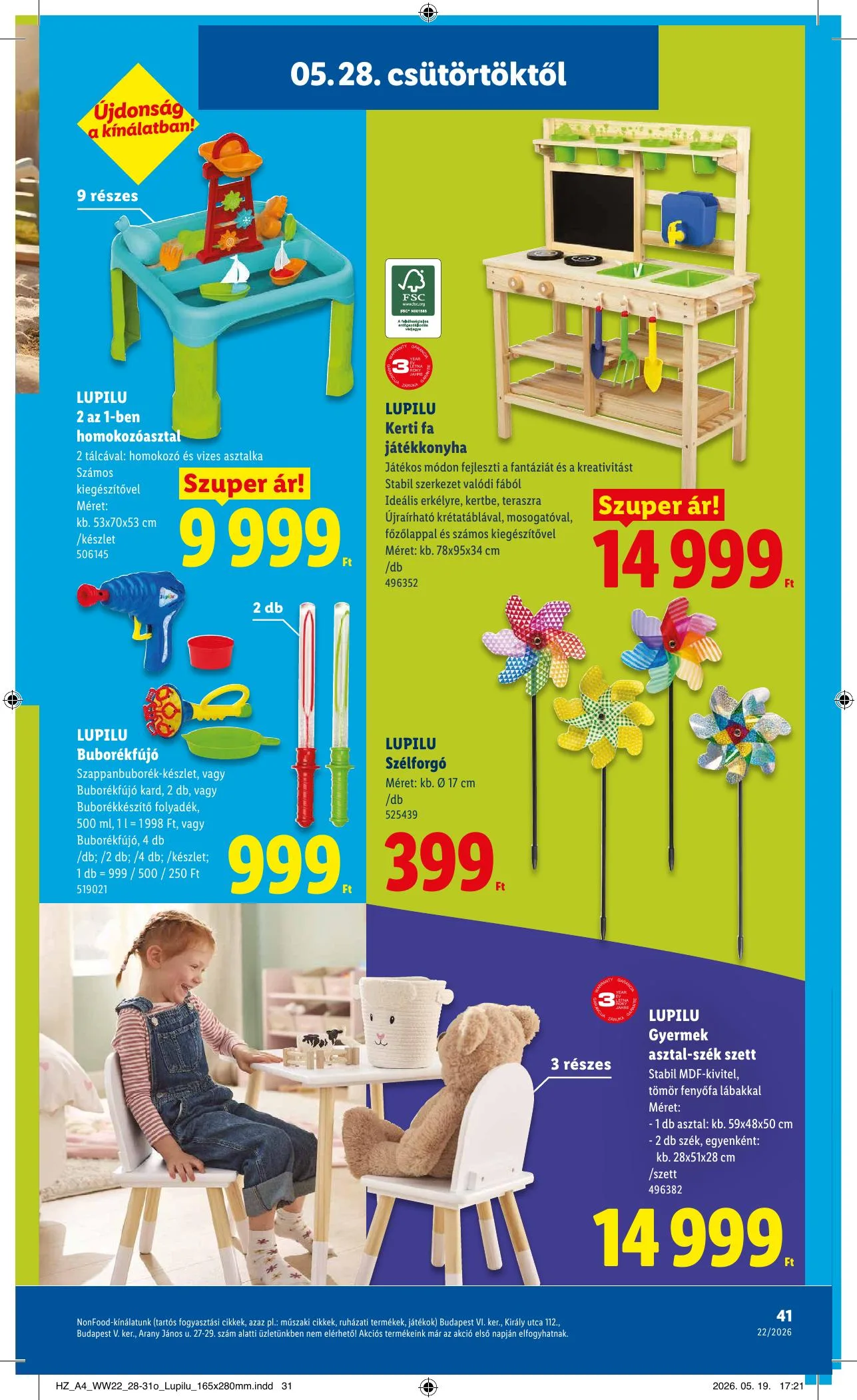 Lidl akciós újság 05.28–06.03 – 41. oldal