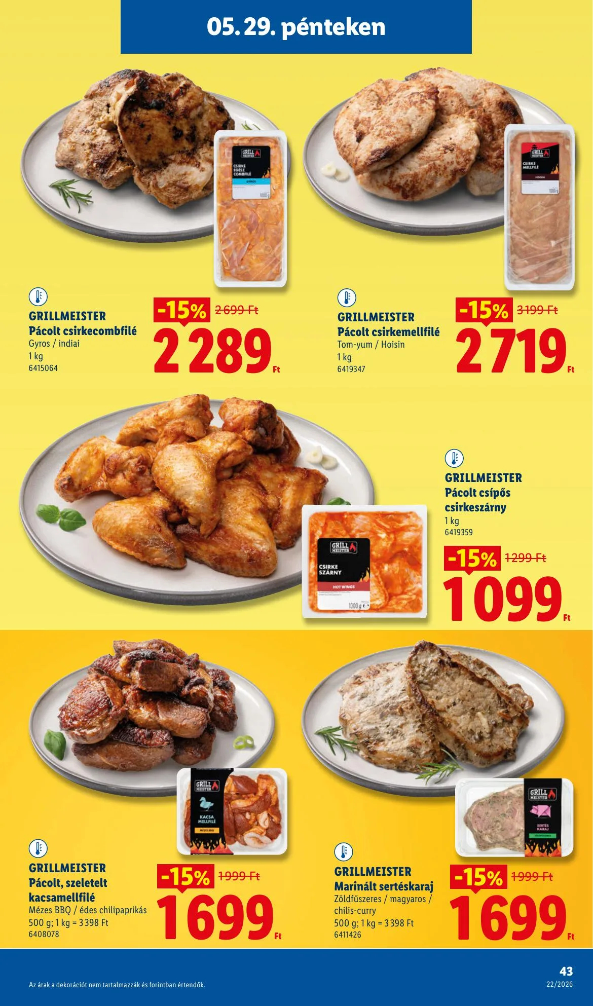 Lidl akciós újság 05.28–06.03 – 43. oldal