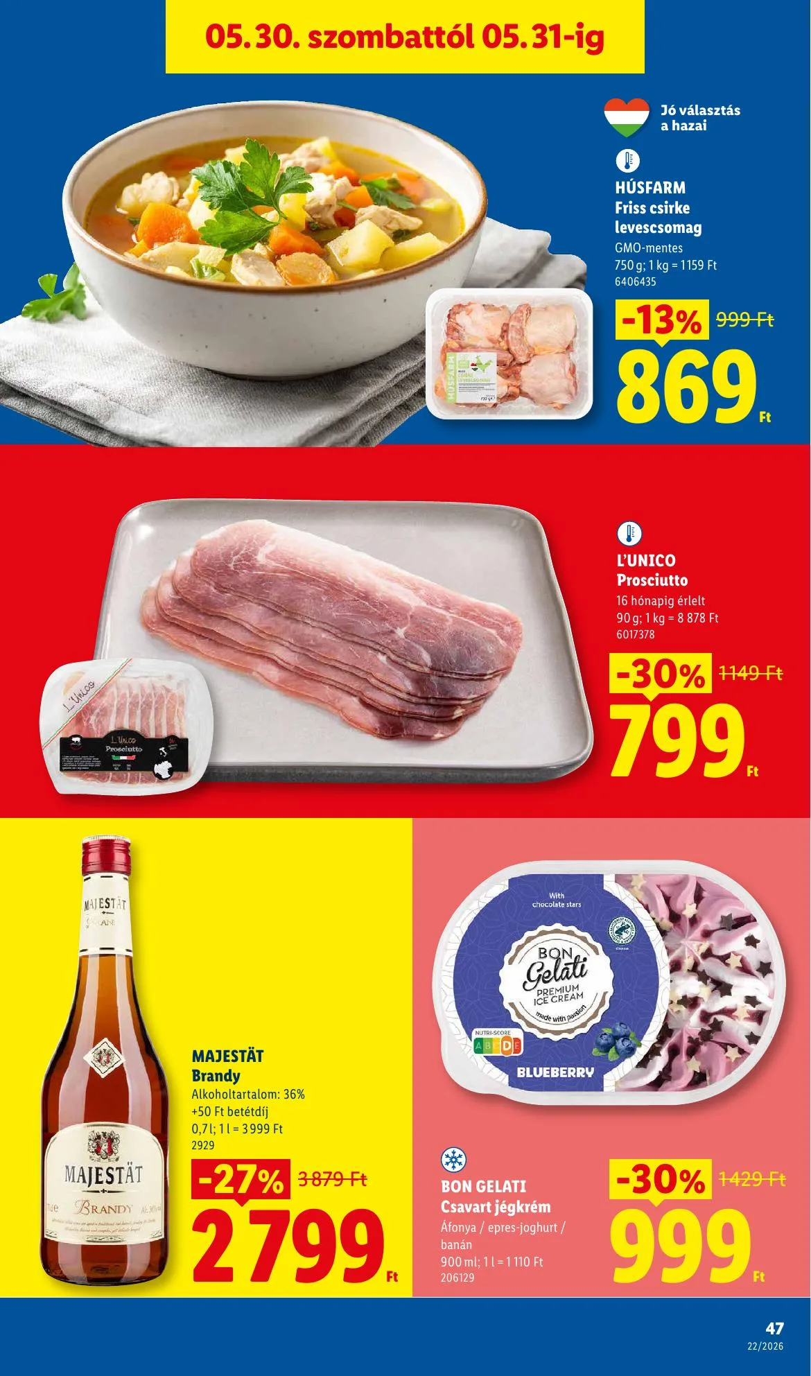 Lidl akciós újság 05.28–06.03 – 47. oldal