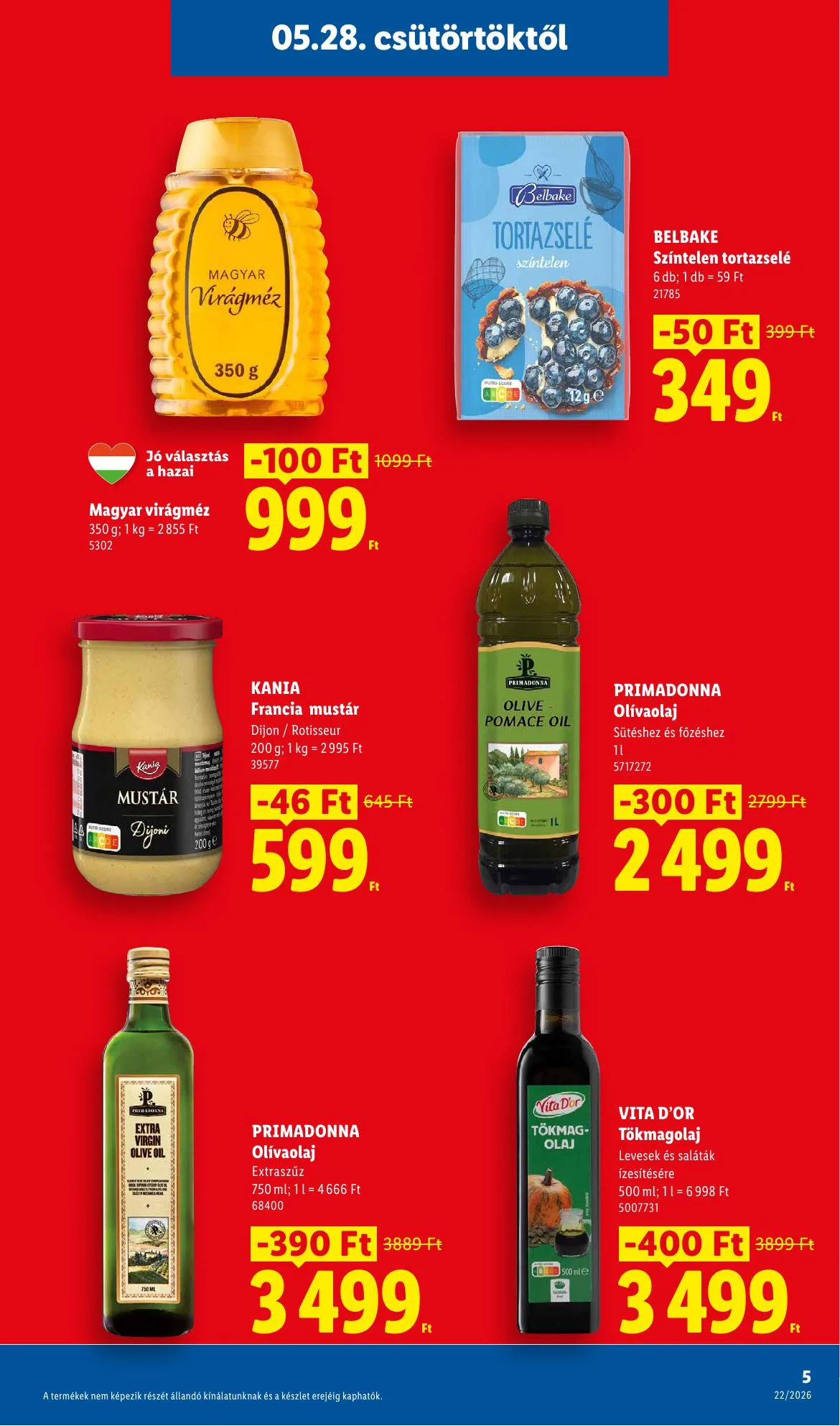 Lidl akciós újság 05.28–06.03 – 5. oldal