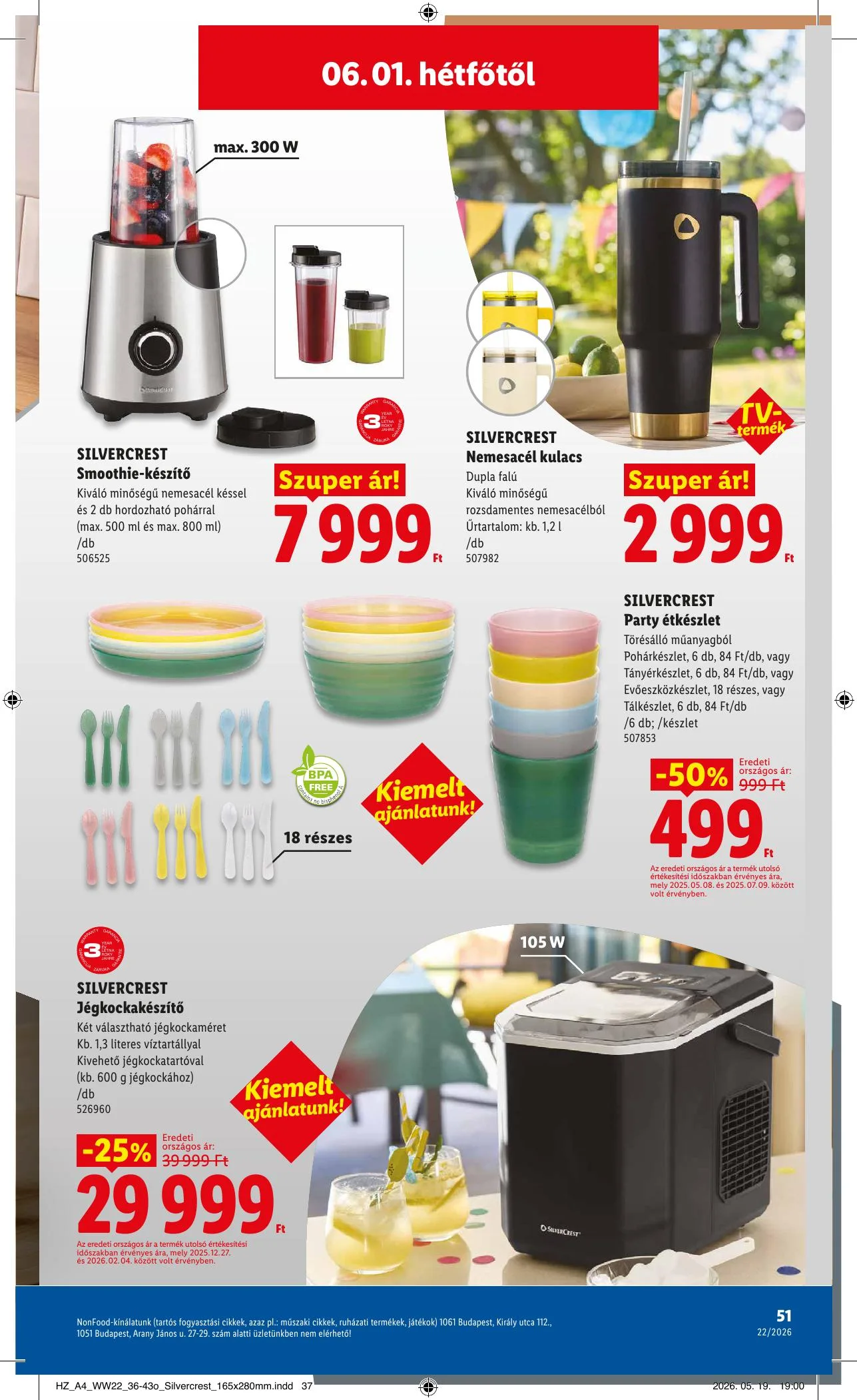 Lidl akciós újság 05.28–06.03 – 51. oldal