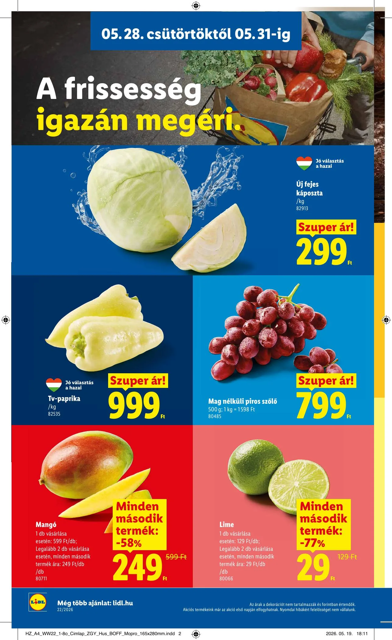 Lidl akciós újság 05.28–06.03 – 6. oldal