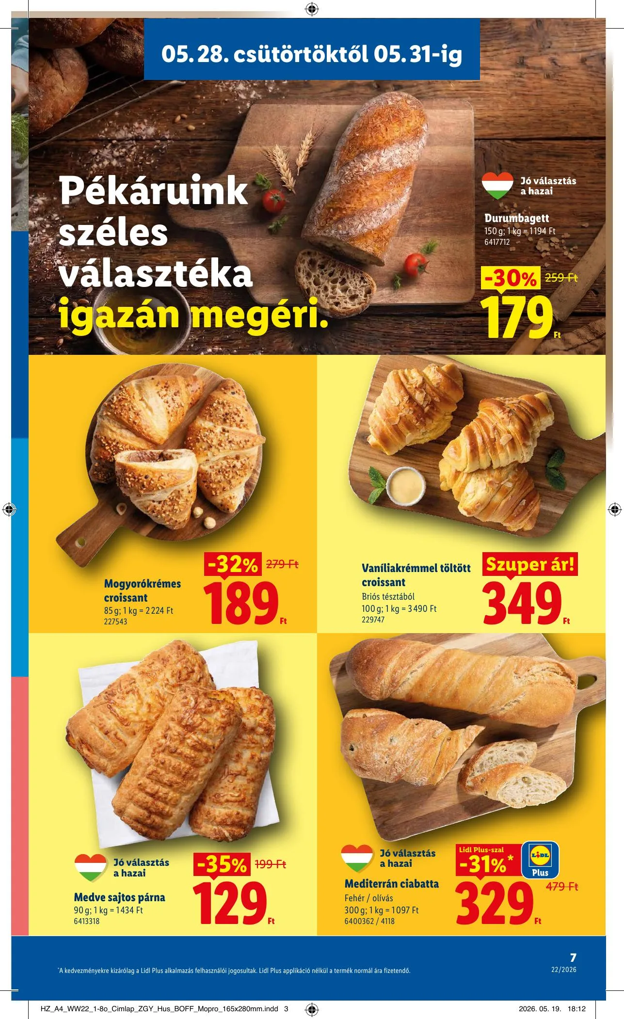 Lidl akciós újság 05.28–06.03 – 7. oldal