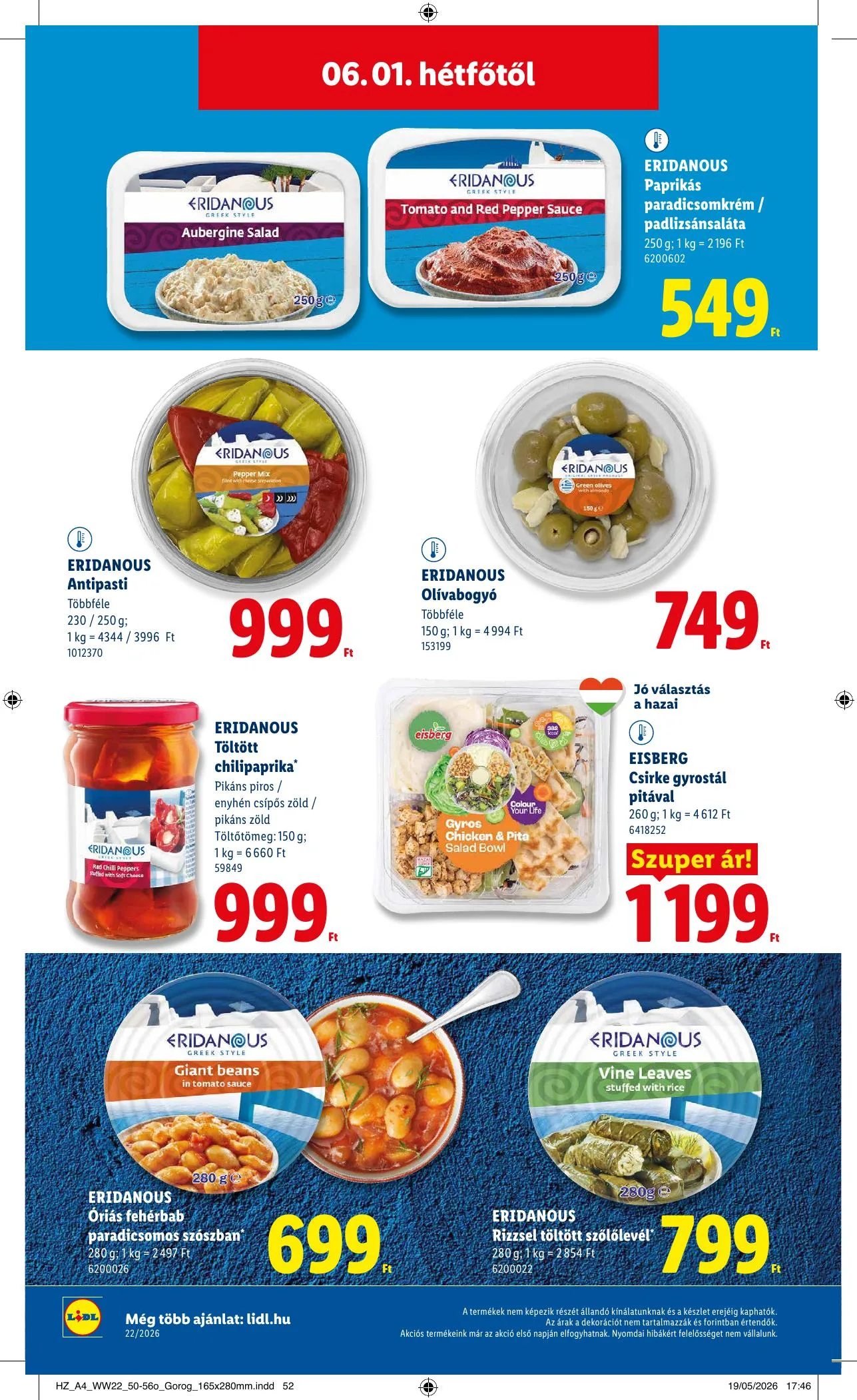 Lidl akciós újság 05.28–06.03 – 70. oldal