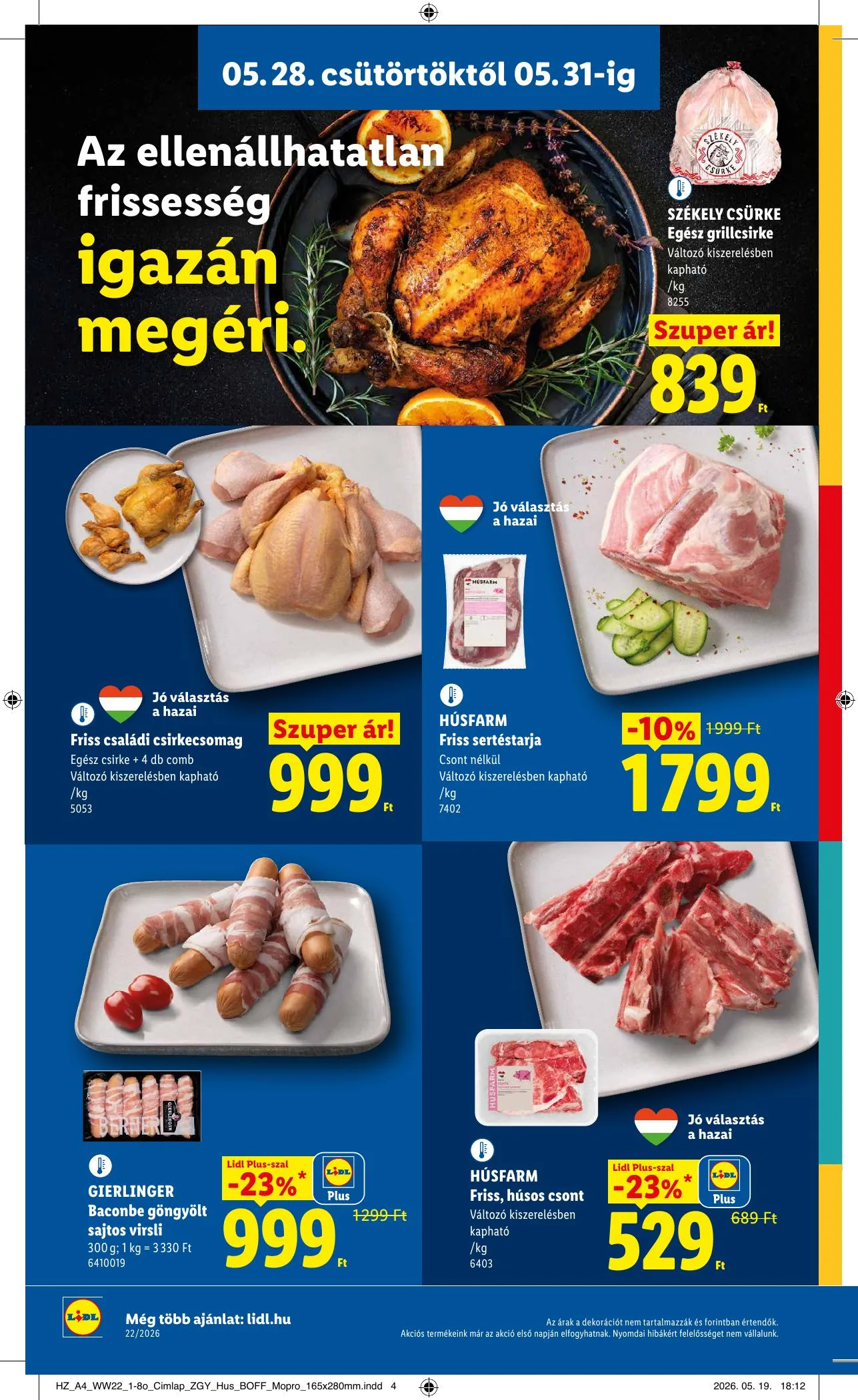 Lidl akciós újság 05.28–06.03 – 8. oldal