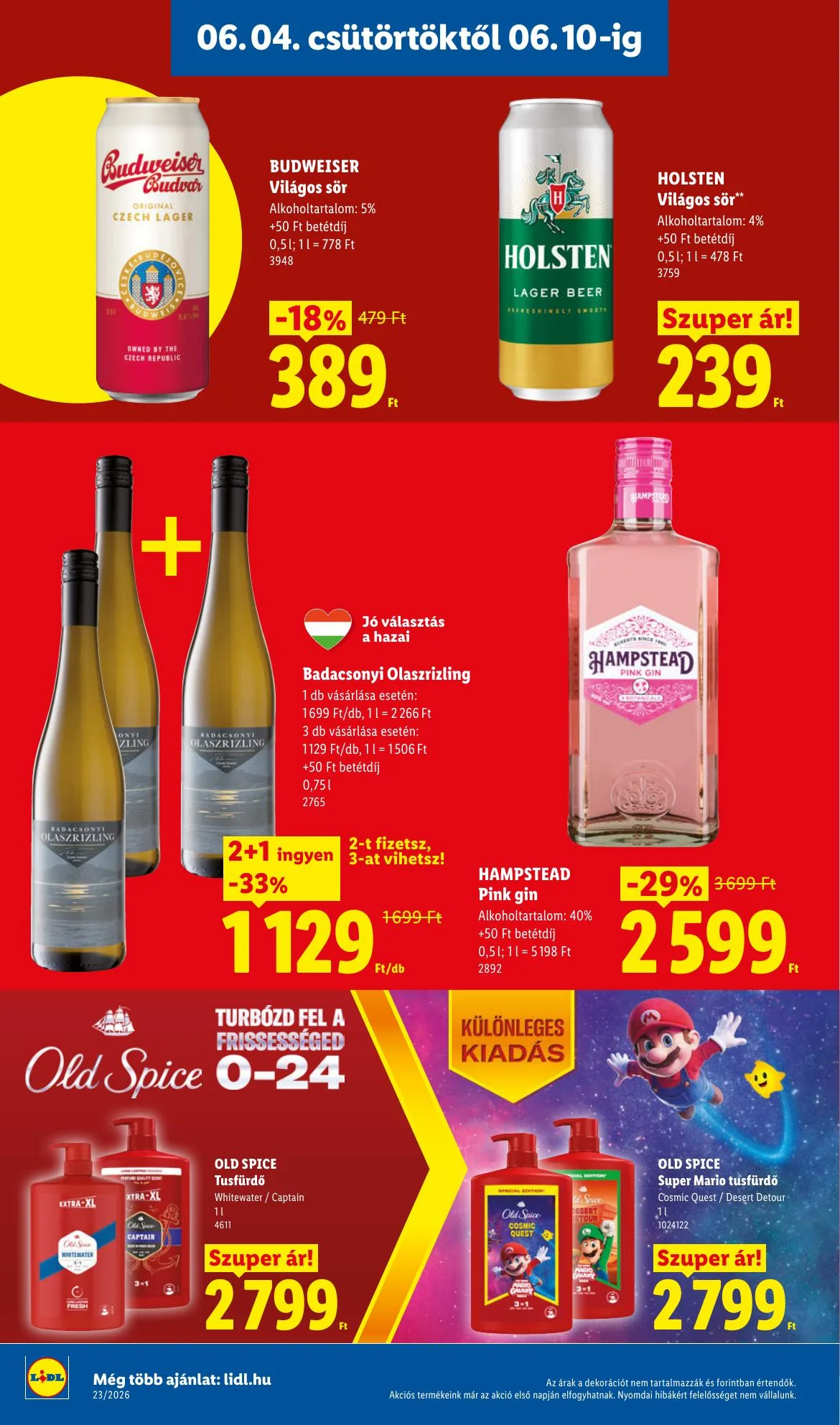 Lidl akciós újság 06.04–06.10 – 16. oldal