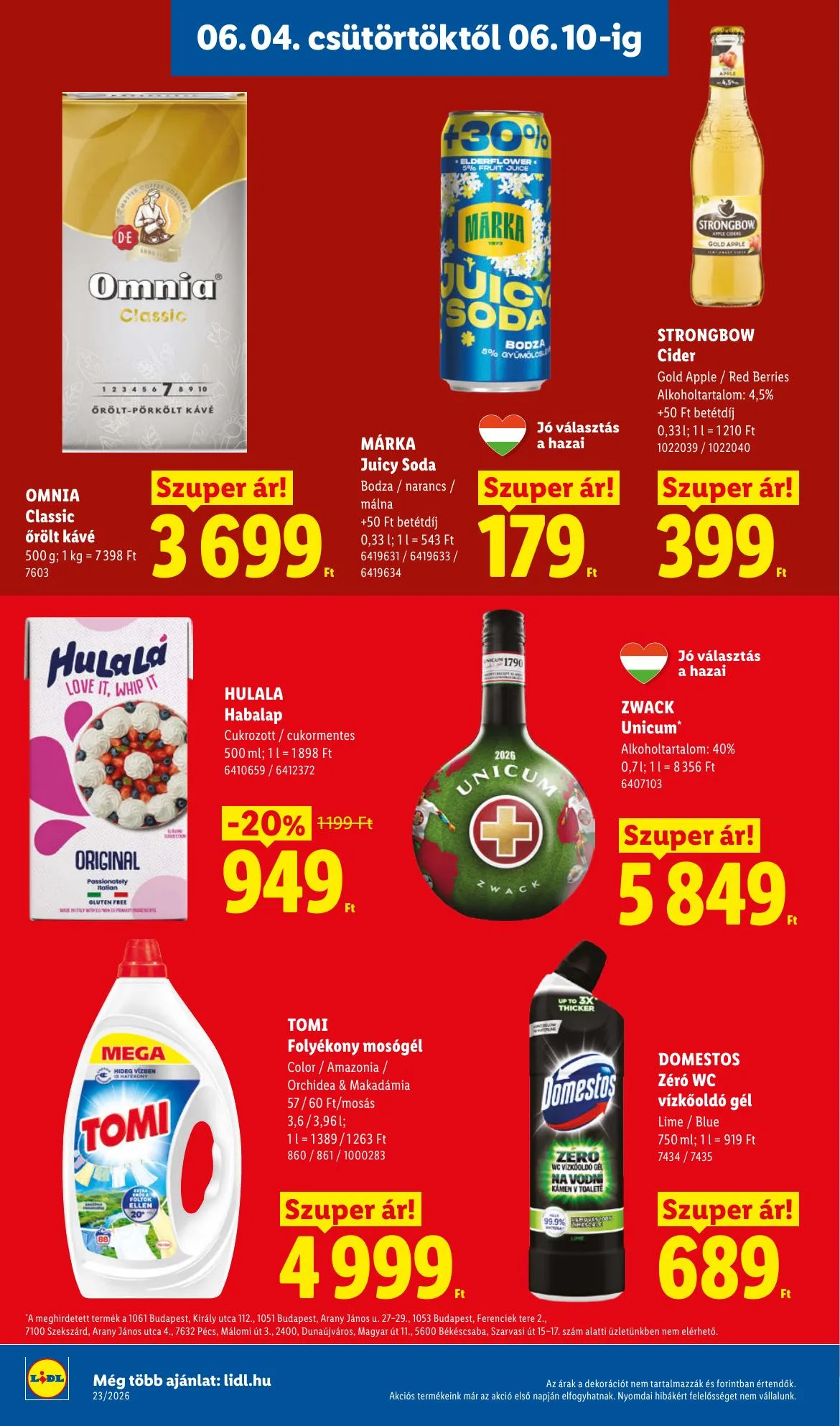 Lidl akciós újság 06.04–06.10 – 18. oldal