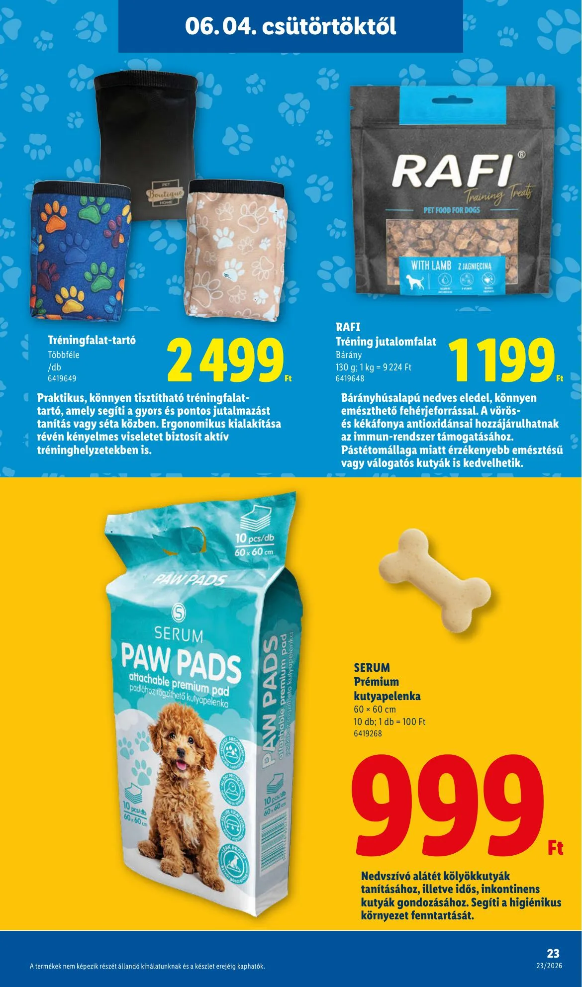 Lidl akciós újság 06.04–06.10 – 23. oldal
