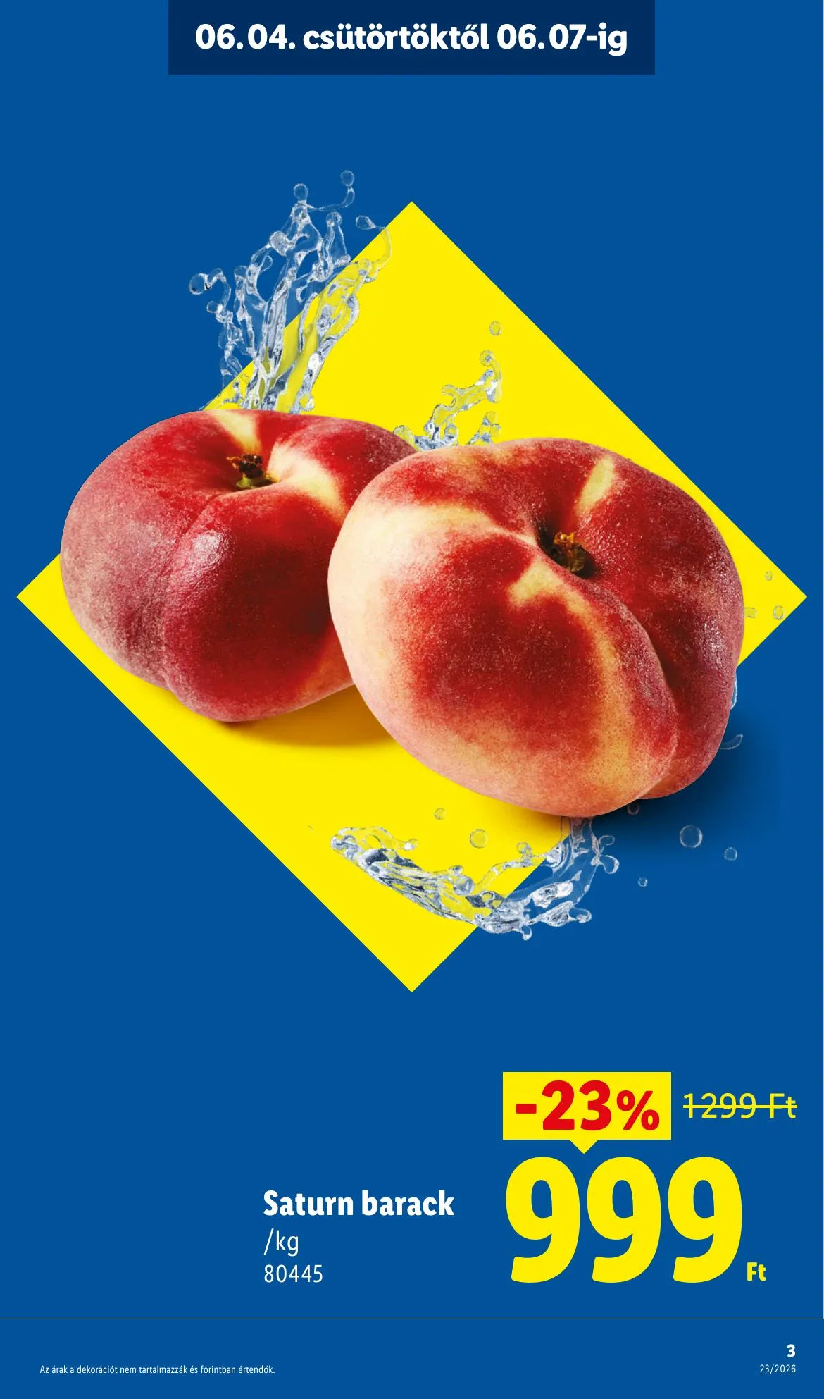 Lidl akciós újság 06.04–06.10 – 3. oldal
