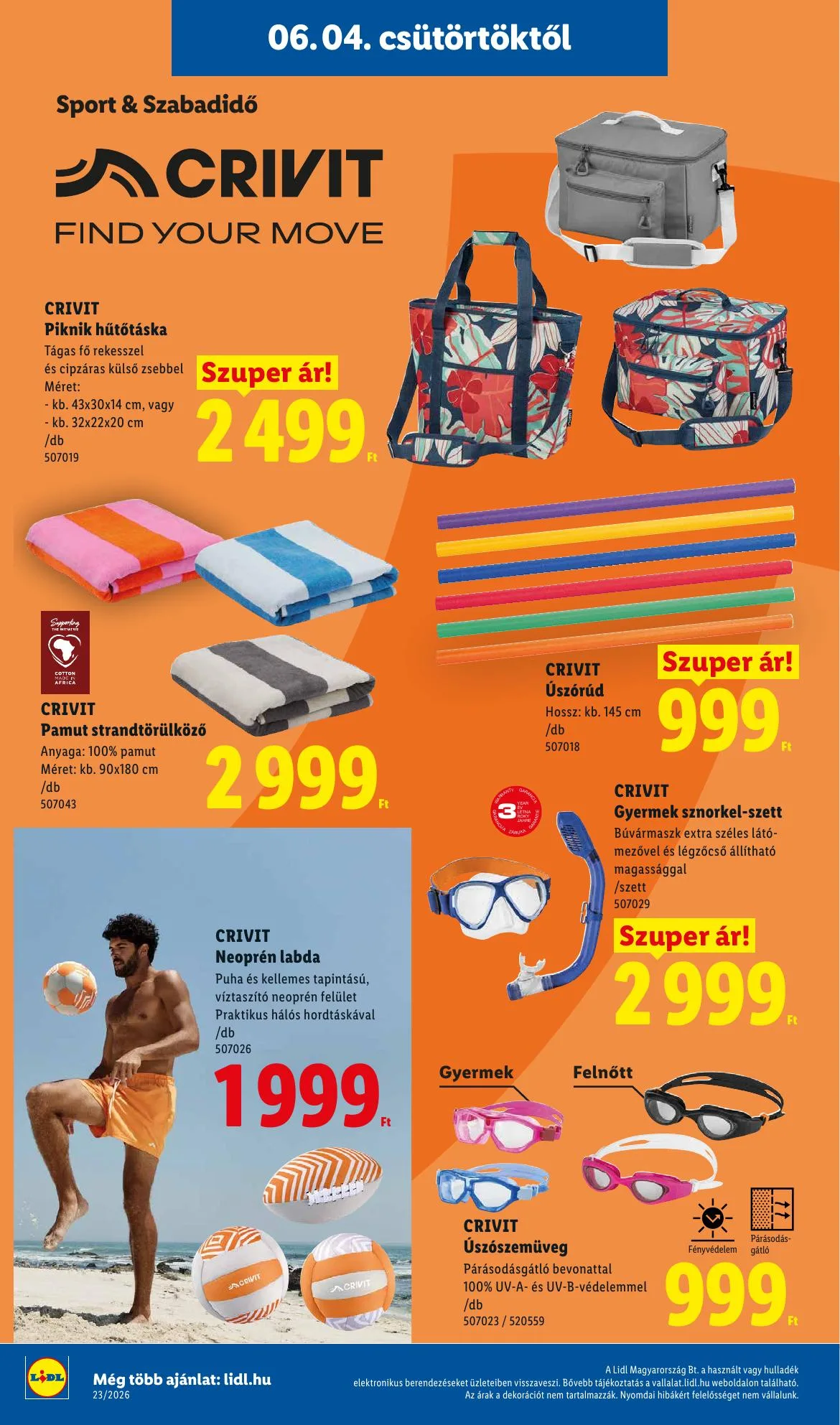 Lidl akciós újság 06.04–06.10 – 34. oldal