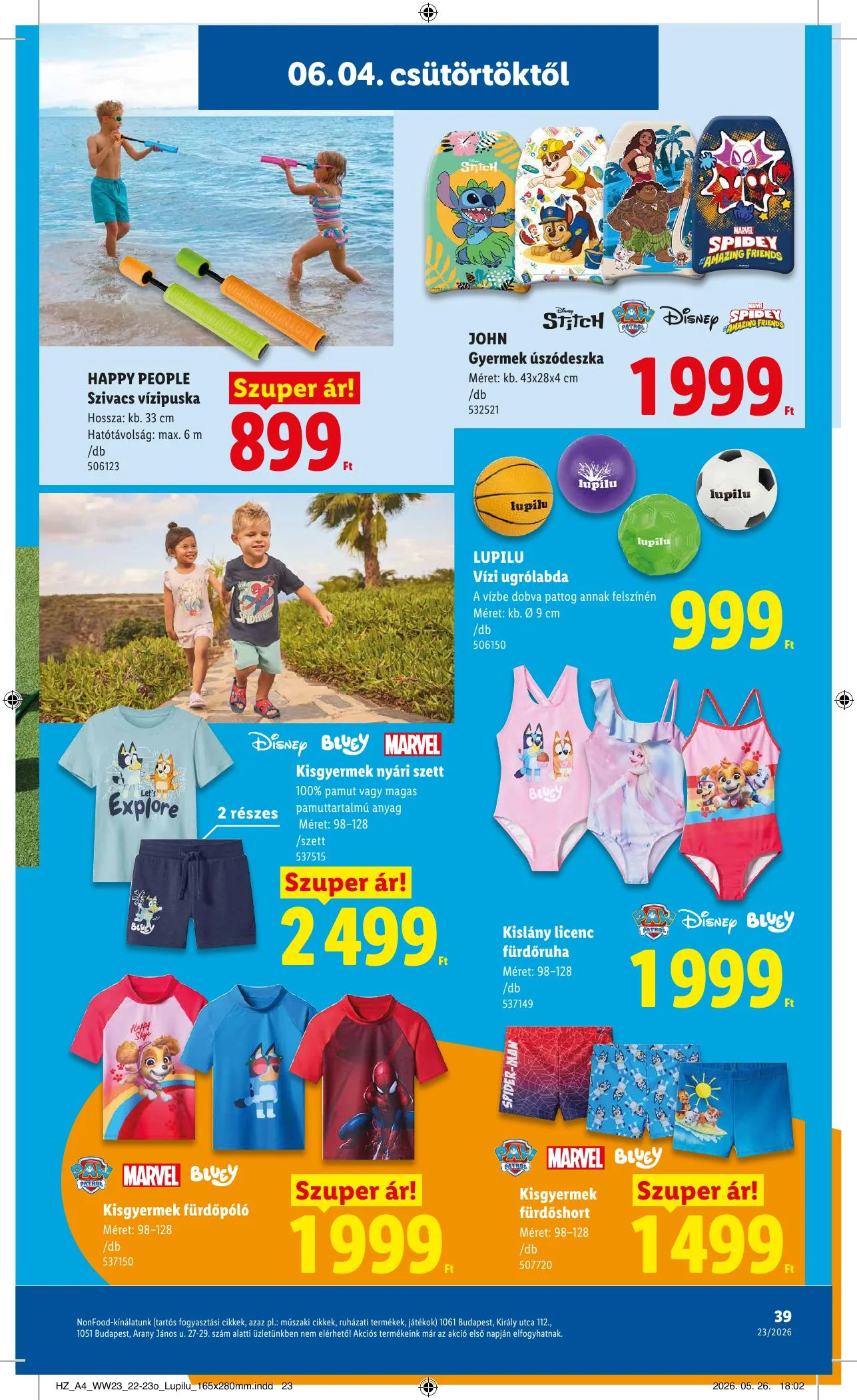 Lidl akciós újság 06.04–06.10 – 39. oldal