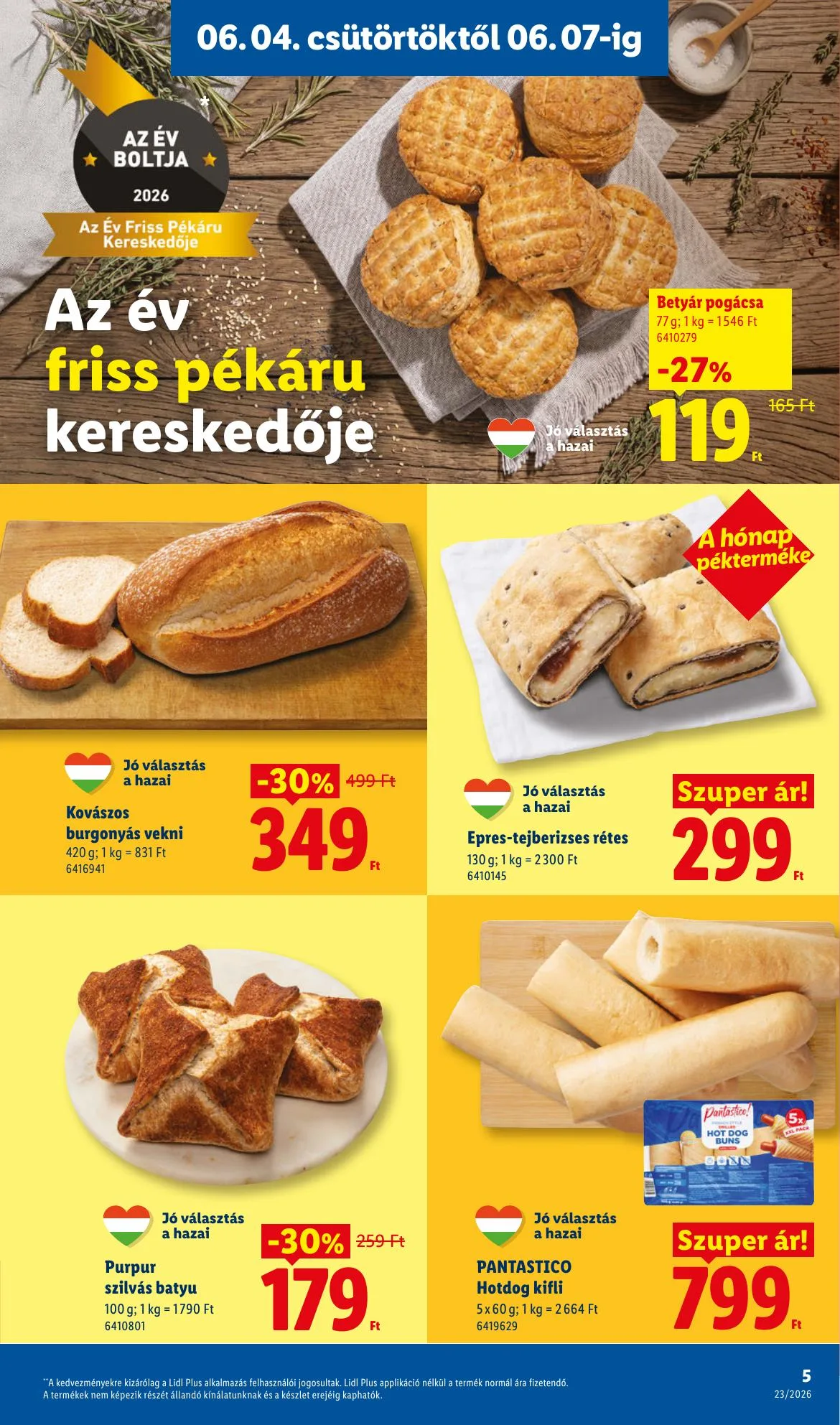 Lidl akciós újság 06.04–06.10 – 5. oldal