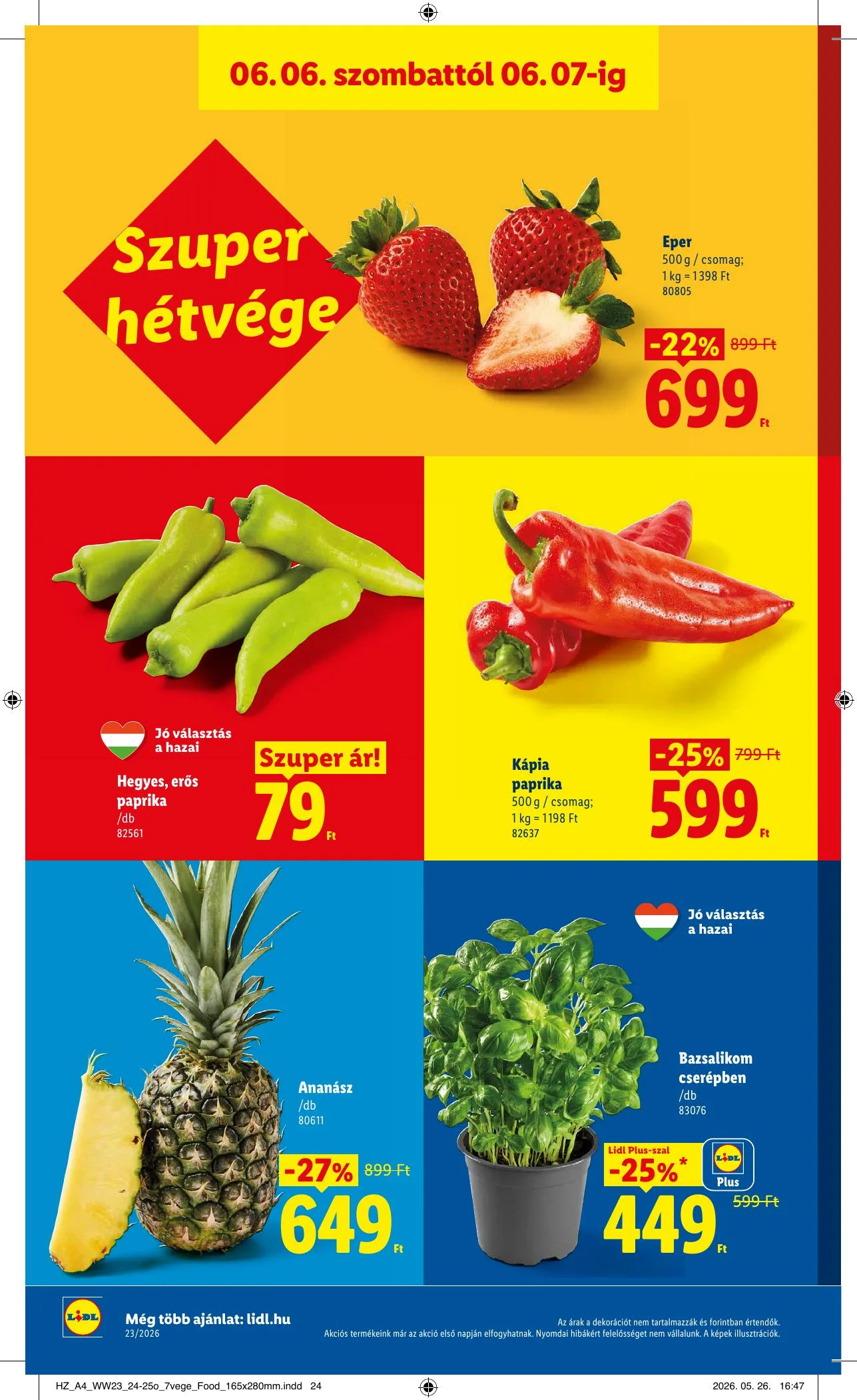 Lidl akciós újság 06.04–06.10 – 50. oldal