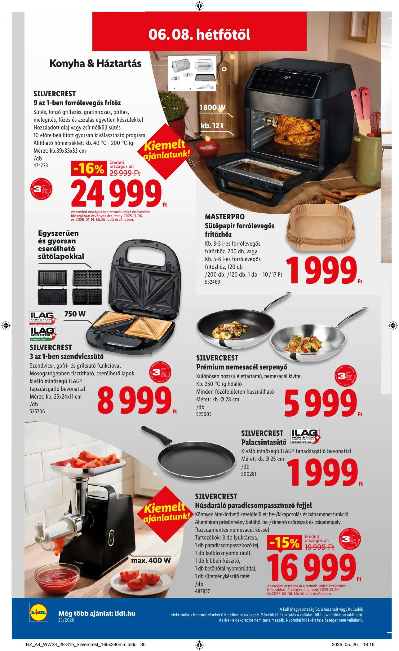 Lidl akciós újság 06.04–06.10 – 58. oldal