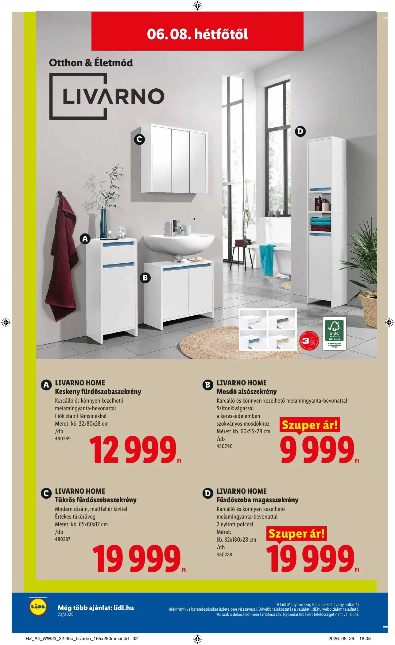 Lidl akciós újság 06.04–06.10 – 62. oldal