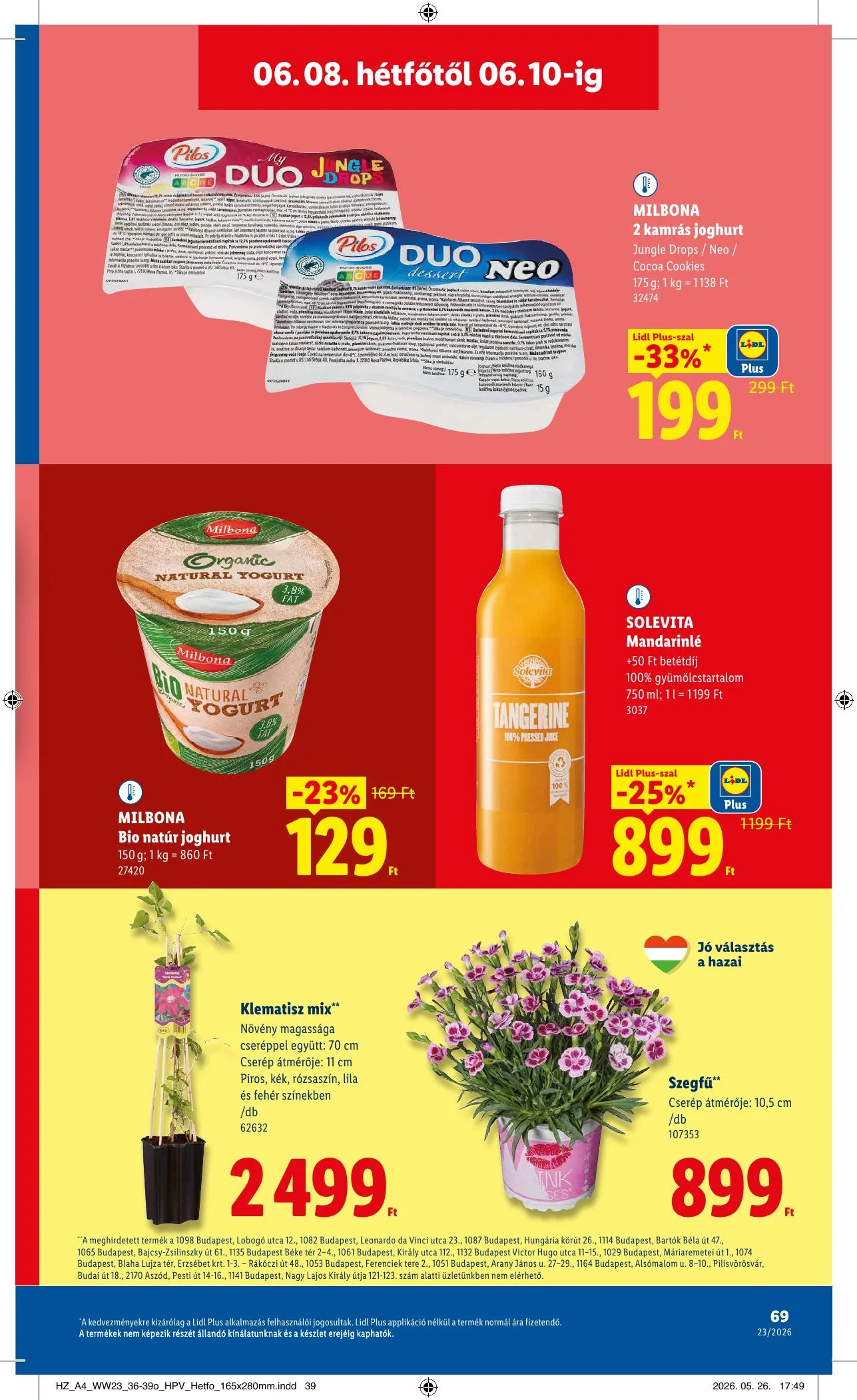 Lidl akciós újság 06.04–06.10 – 69. oldal