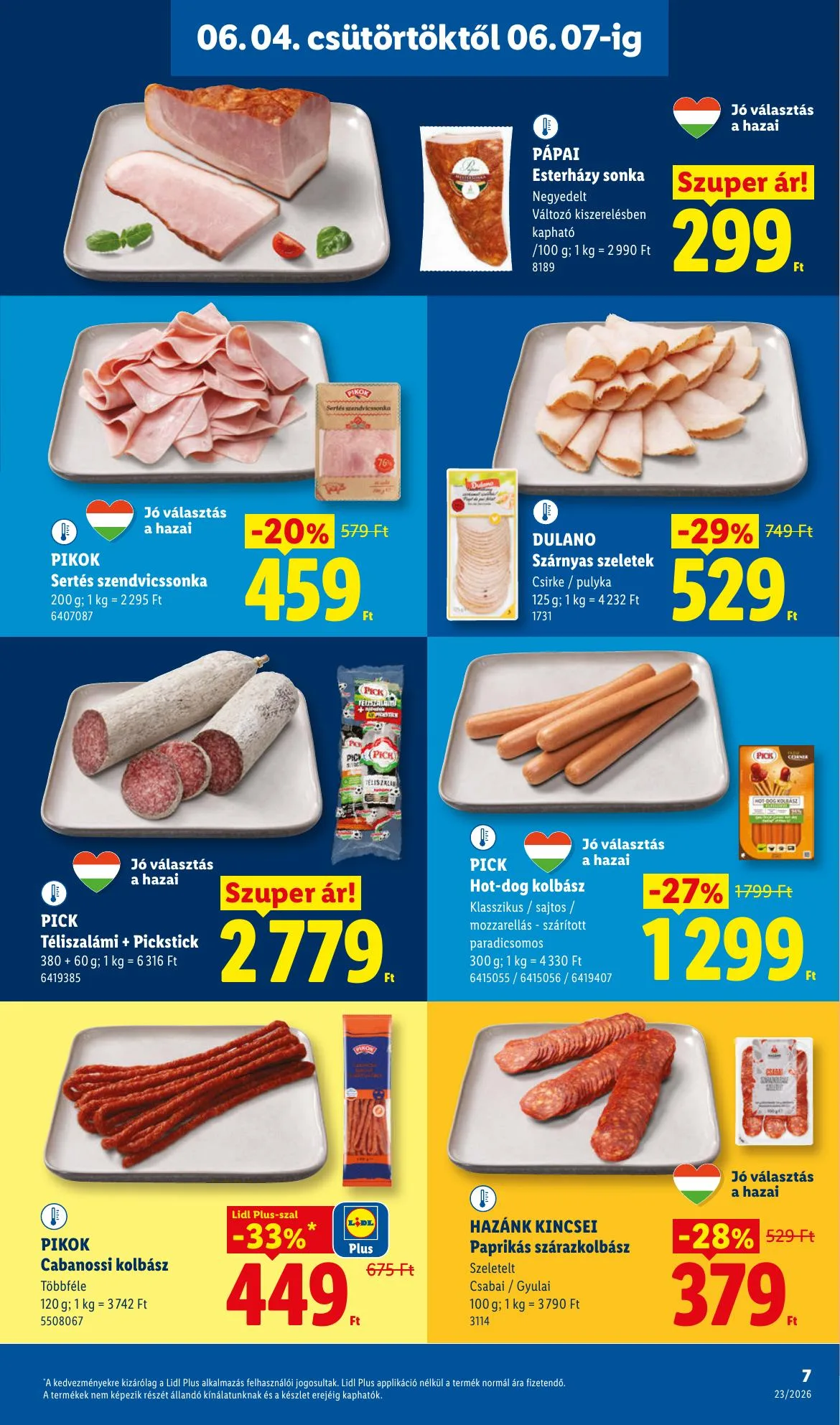 Lidl akciós újság 06.04–06.10 – 7. oldal