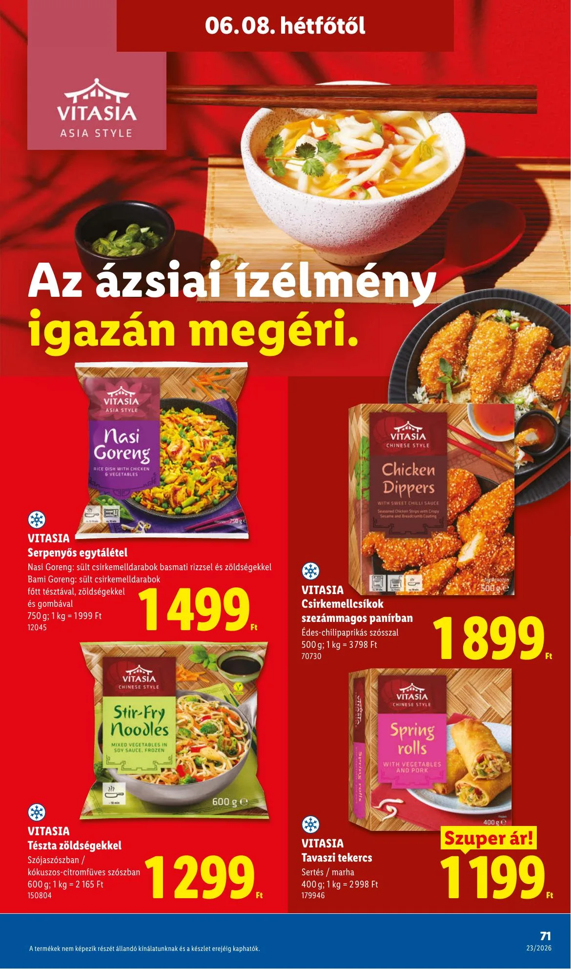 Lidl akciós újság 06.04–06.10 – 71. oldal